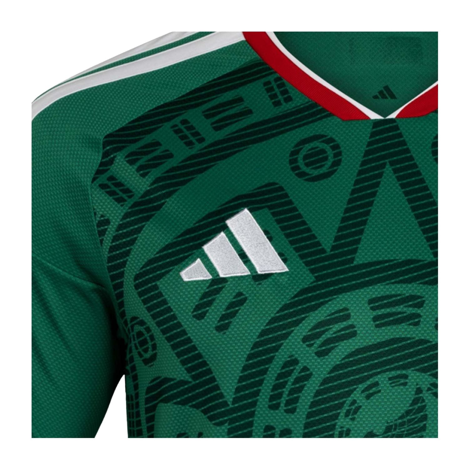 JERSEY LOCAL SELECCIÓN MEXICANA MANGA CORTA 2026 VERDE ADIDAS HOMBRE-3