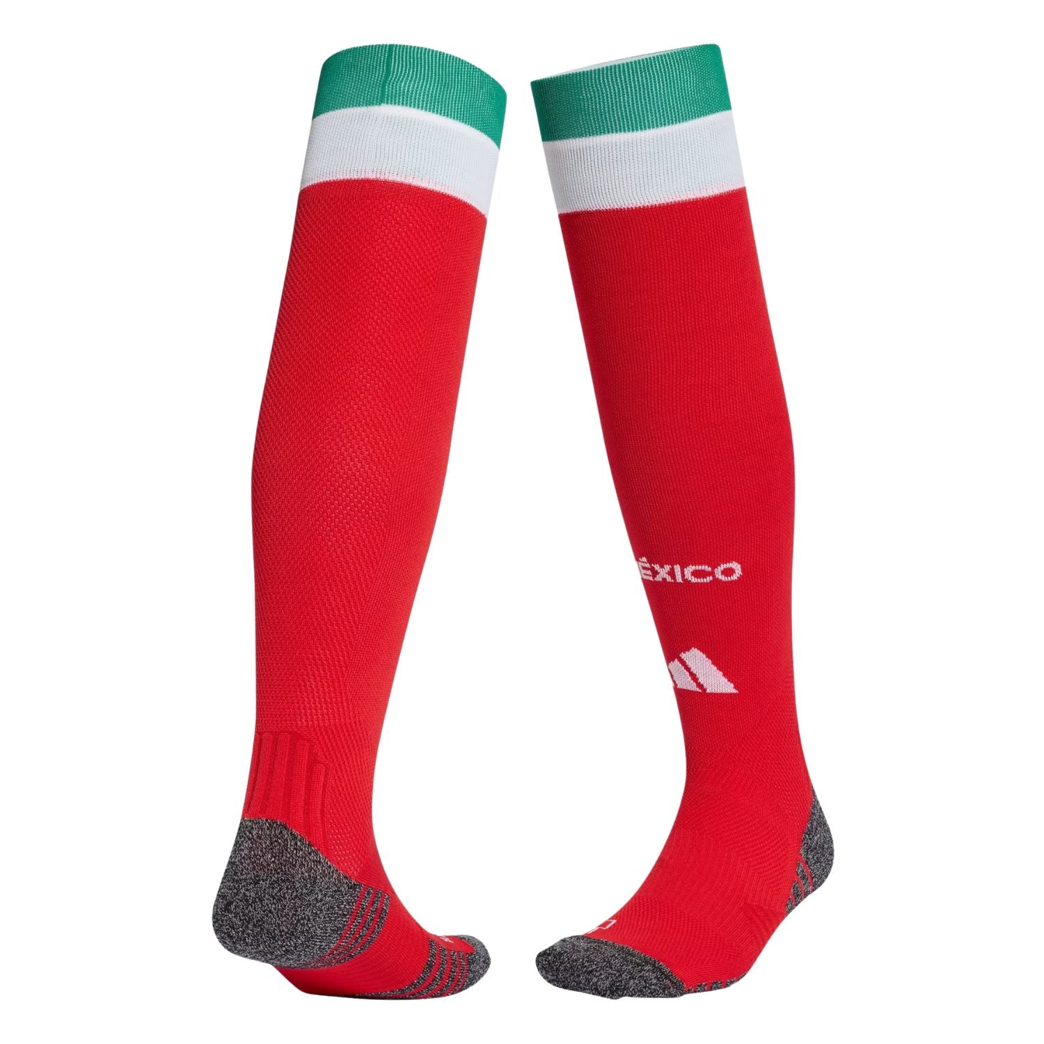 CALCETA FUTBOL ROJO ADIDAS UNISEX
