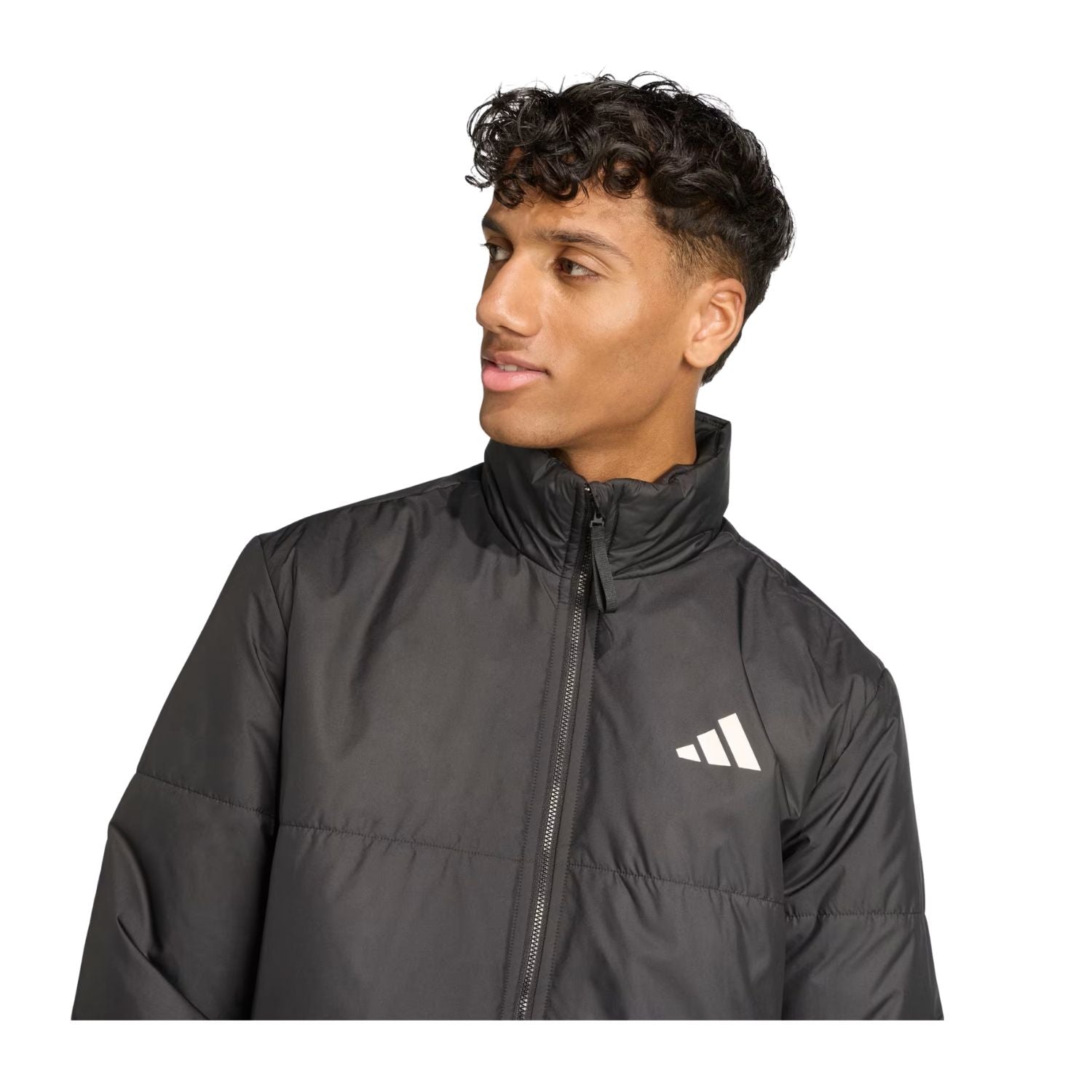 CHAMARRA CASUAL NEGRO ADIDAS HOMBRE-5