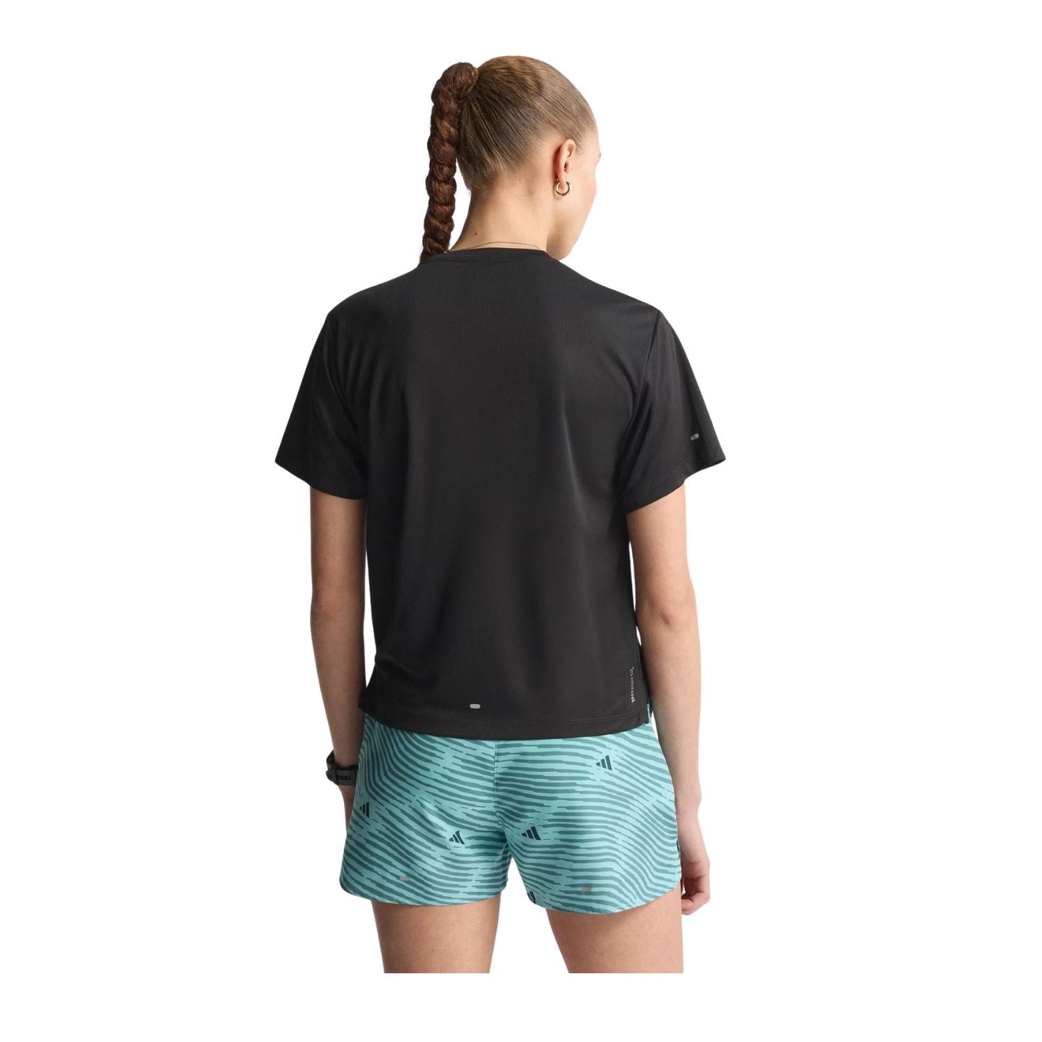 PLAYERA CORRER NEGRO ADIDAS MUJER-5