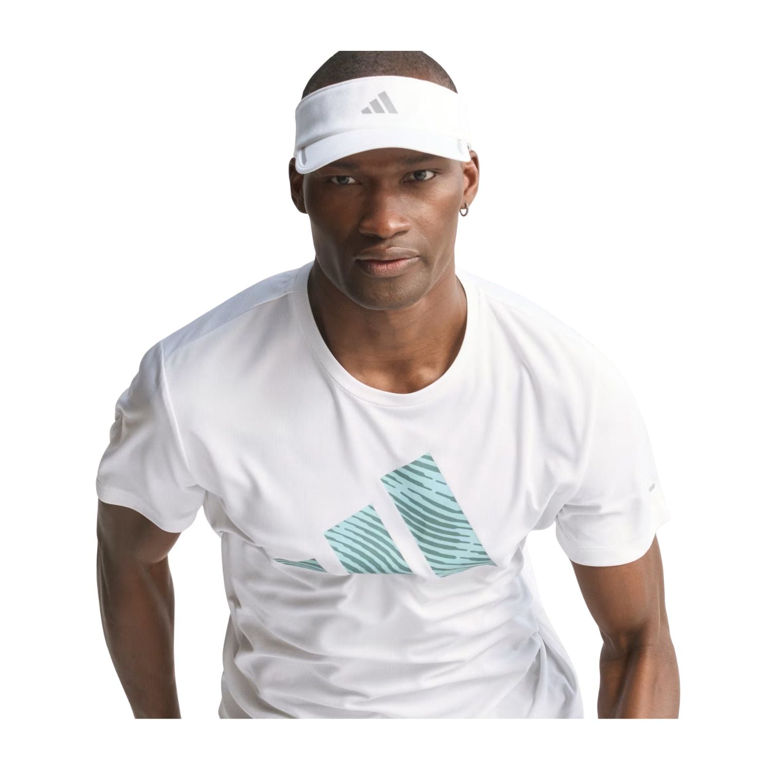 PLAYERA CORRER BLANCO ADIDAS HOMBRE