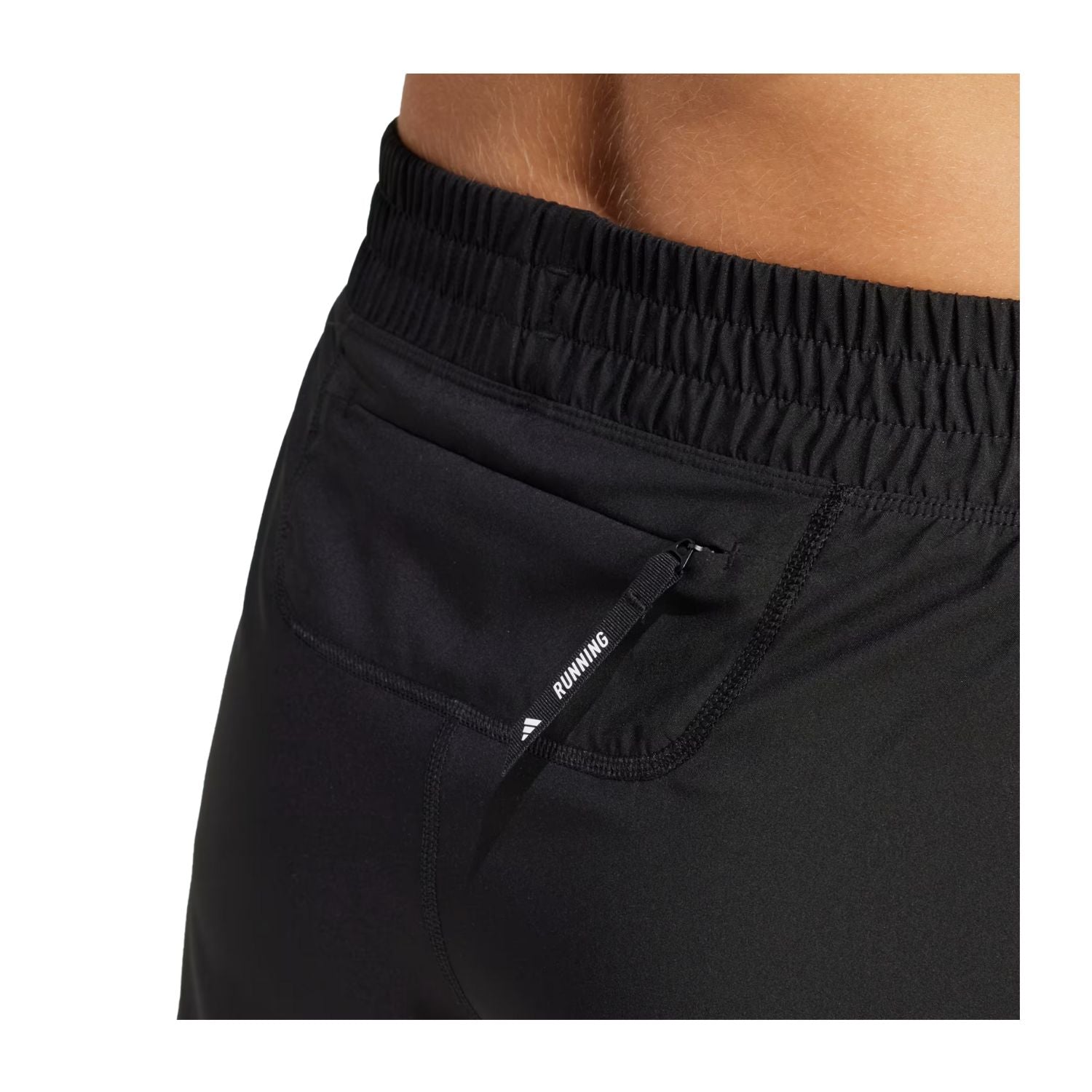 SHORT CORRER NEGRO ADIDAS MUJER-2