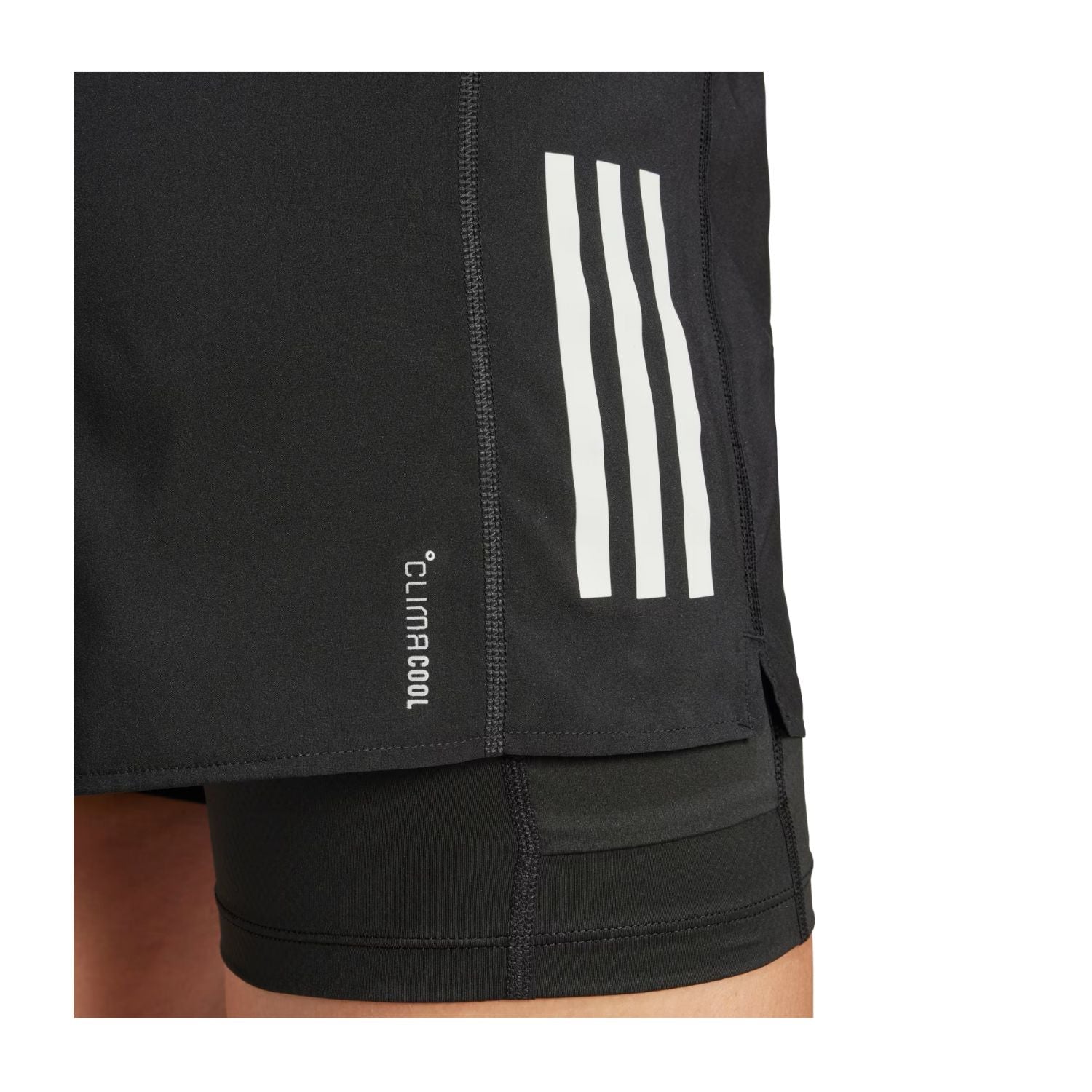 SHORT CORRER NEGRO ADIDAS MUJER-3