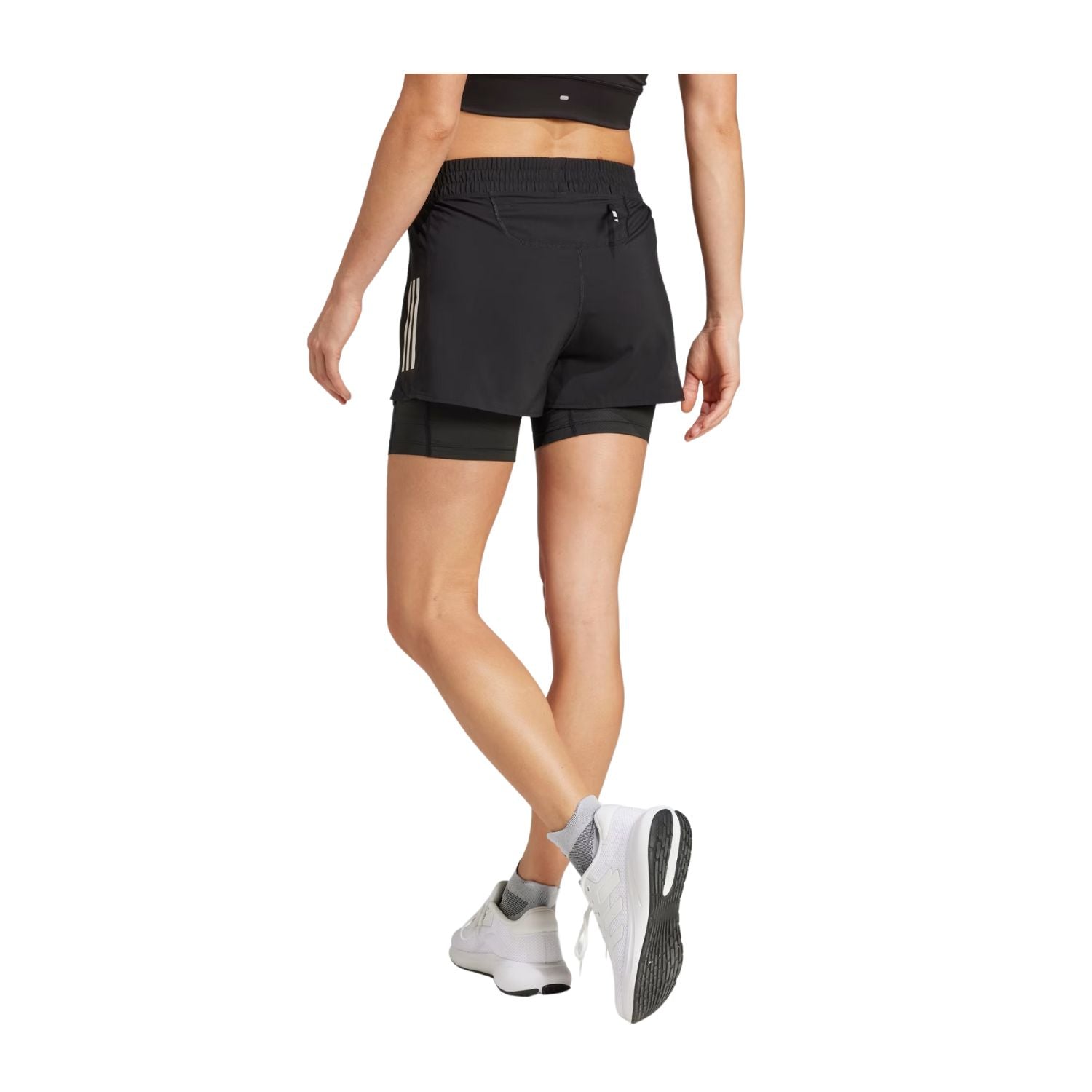 SHORT CORRER NEGRO ADIDAS MUJER-5