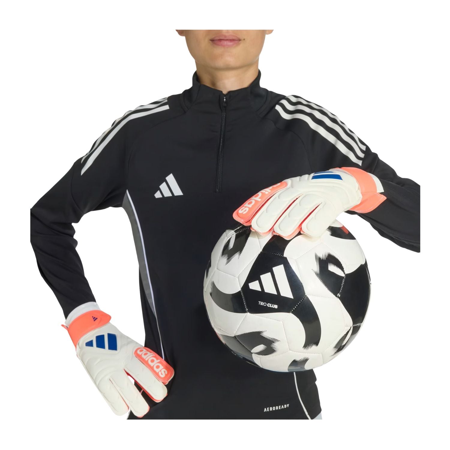 GUANTES FUTBOL BLANCO ADIDAS-5