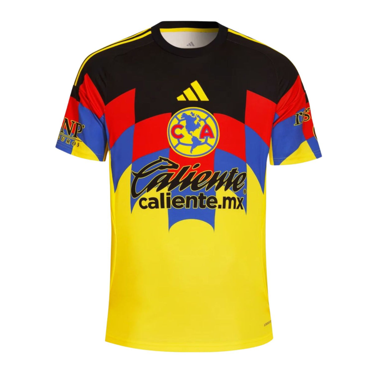 JERSEY LOCAL CF AMÉRICA MANGA CORTA 2026 AMARILLO ADIDAS HOMBRE