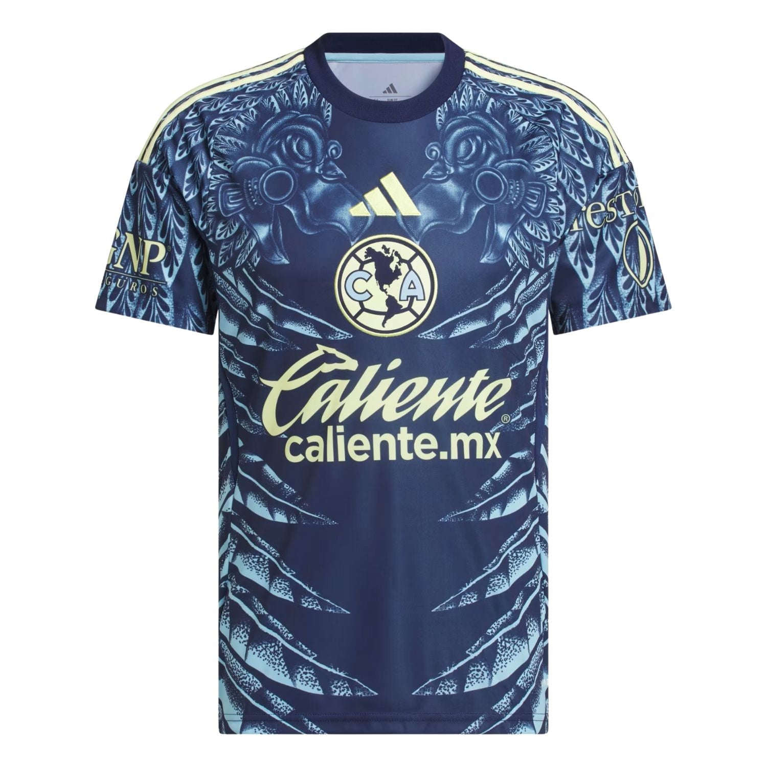 JERSEY VISITANTE CF AMÉRICA MANGA CORTA 2026 AZUL ADIDAS HOMBRE