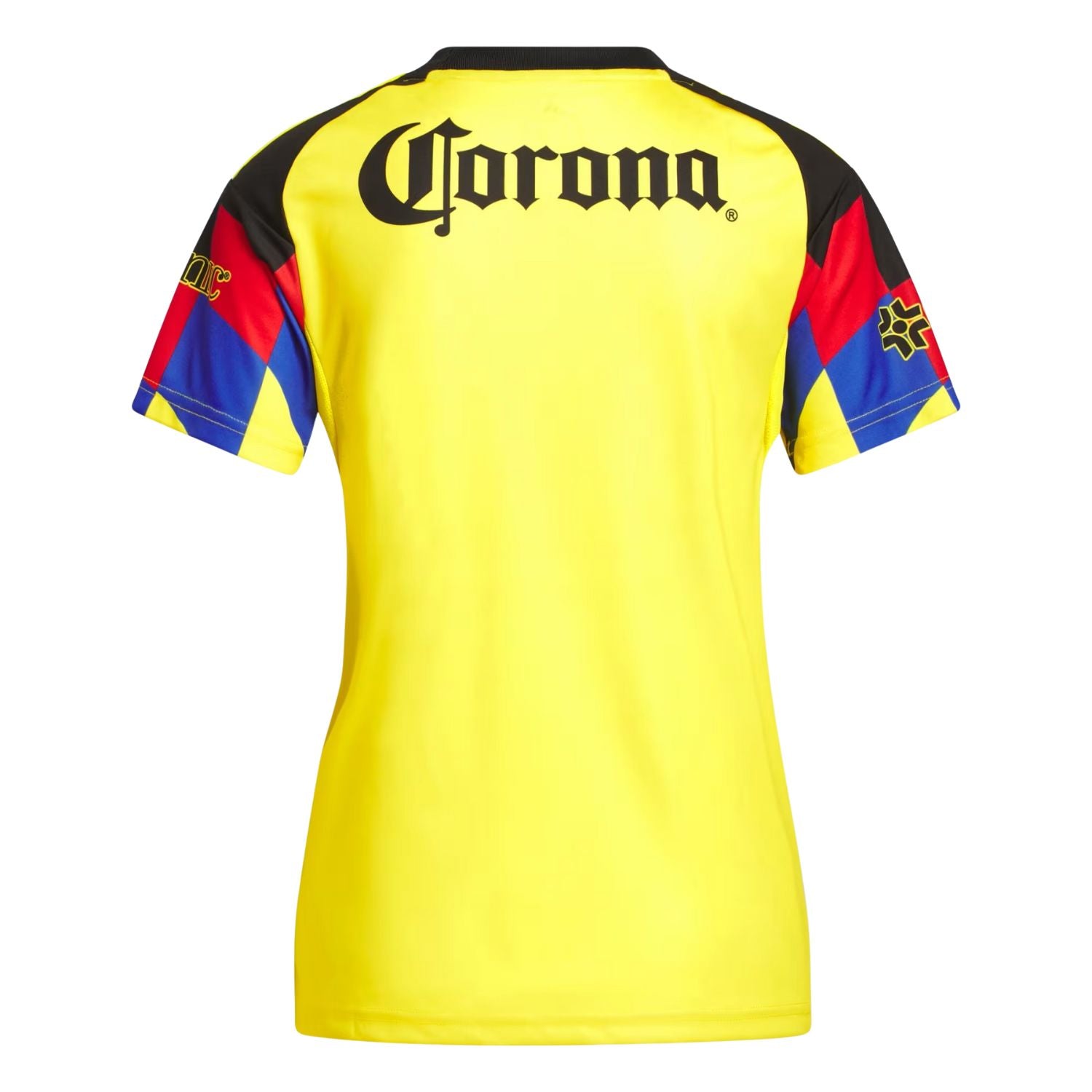 JERSEY LOCAL CF AMÉRICA MANGA CORTA 2026 AMARILLO ADIDAS MUJER