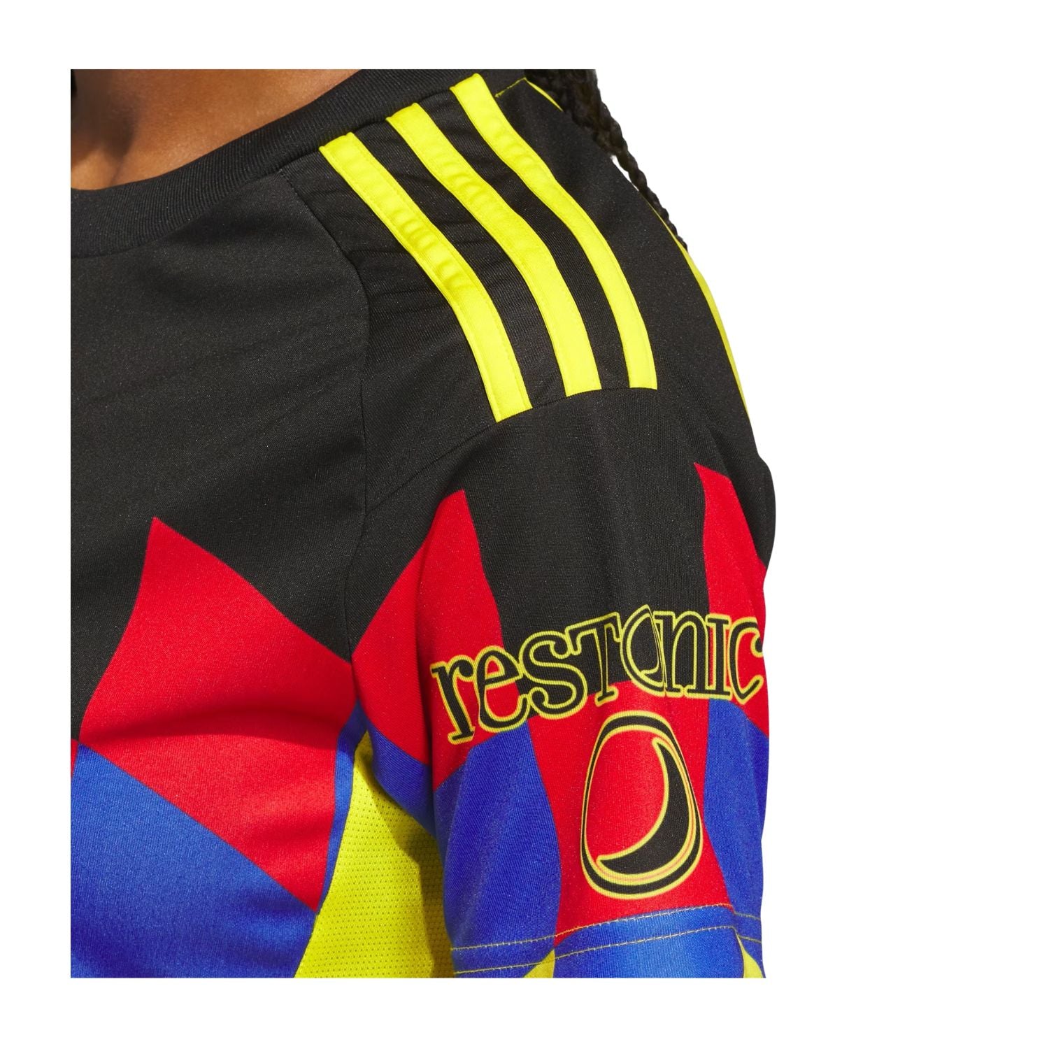 JERSEY LOCAL CF AMÉRICA MANGA CORTA 2026 AMARILLO ADIDAS MUJER-4