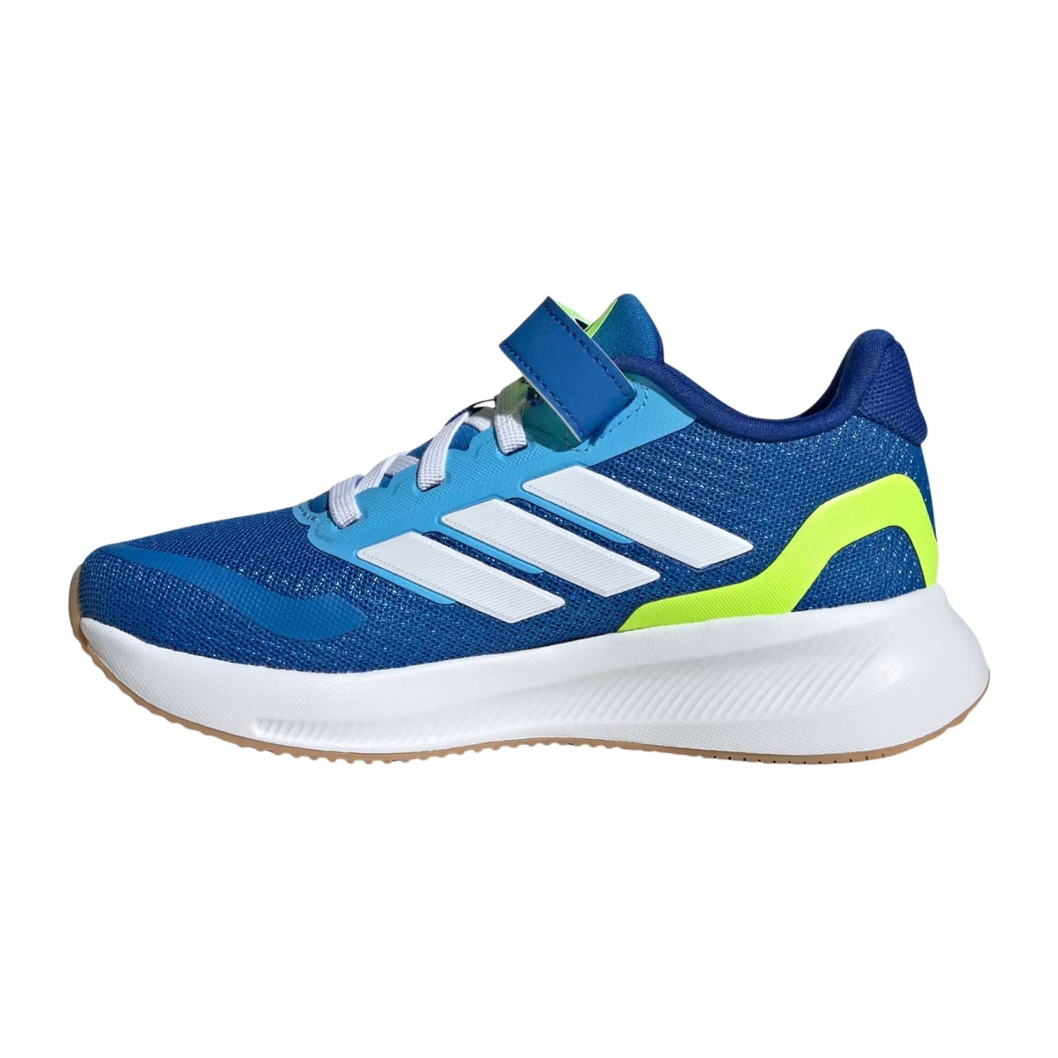 TENIS CASUAL ADIDAS RUNFALCON CON AGUJETAS ELASTICAS NIÑO