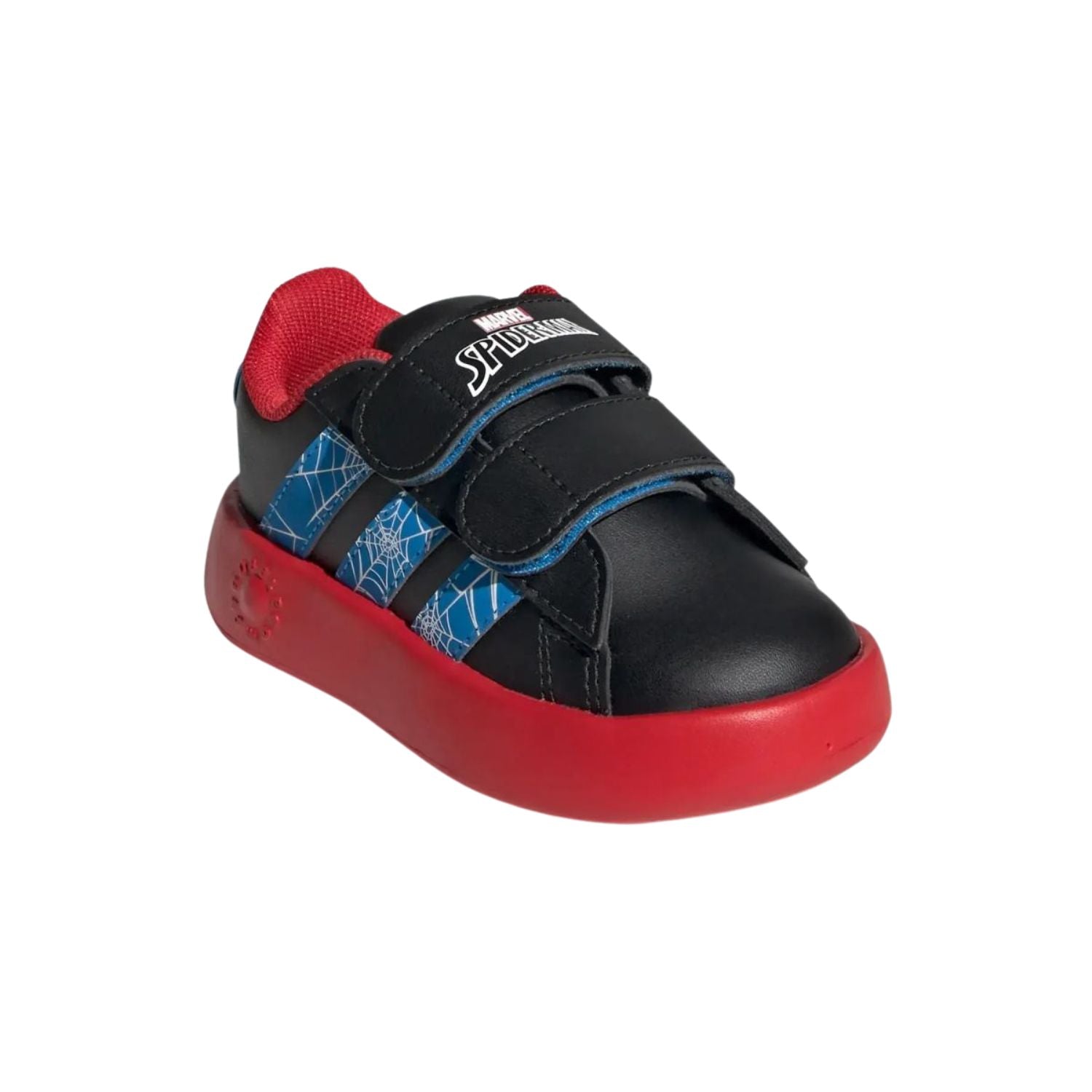 TENIS CASUAL ADIDAS GRAND COURT SPIDERMAN CON VELCRO NIÑO-2