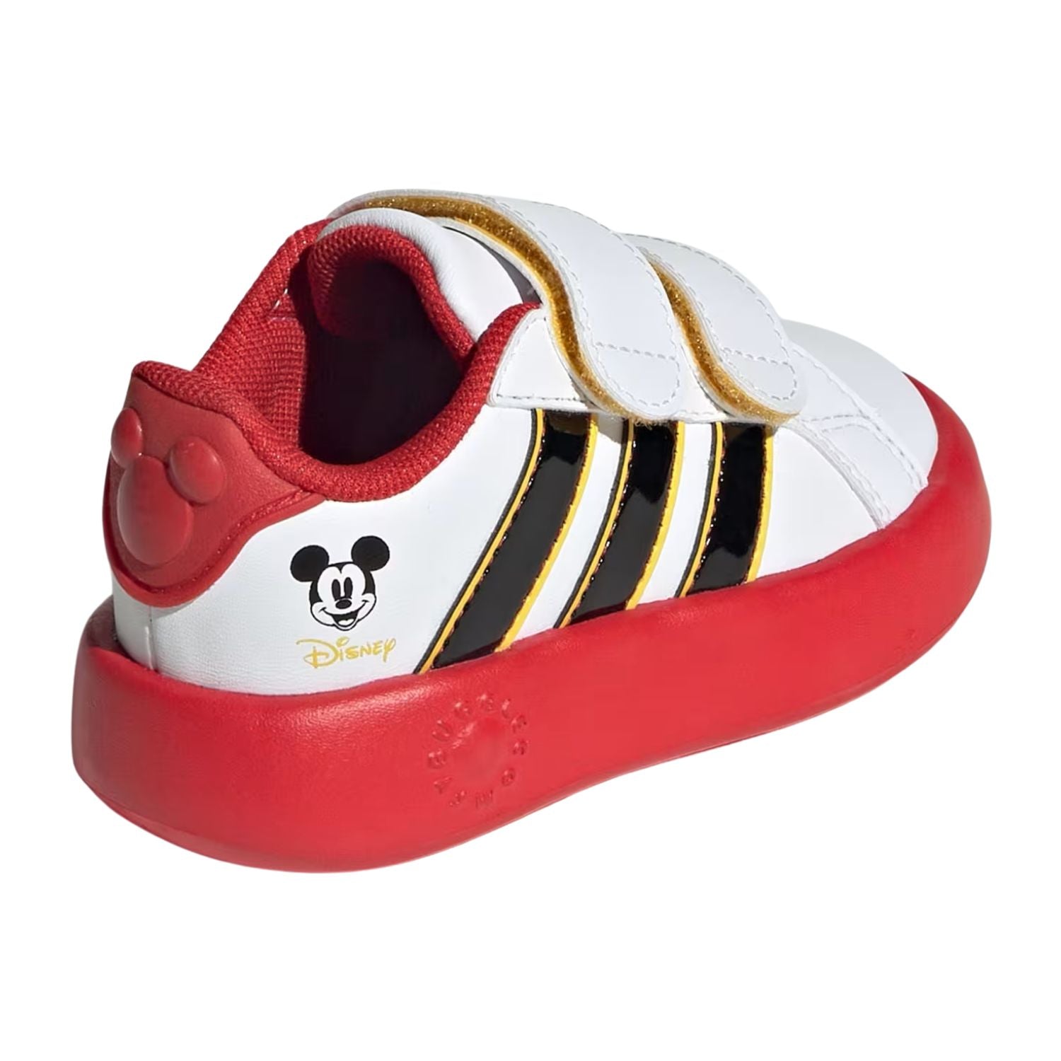 TENIS CASUAL ADIDAS GRAND COURT MICKEY CON VELCRO NIÑO-6
