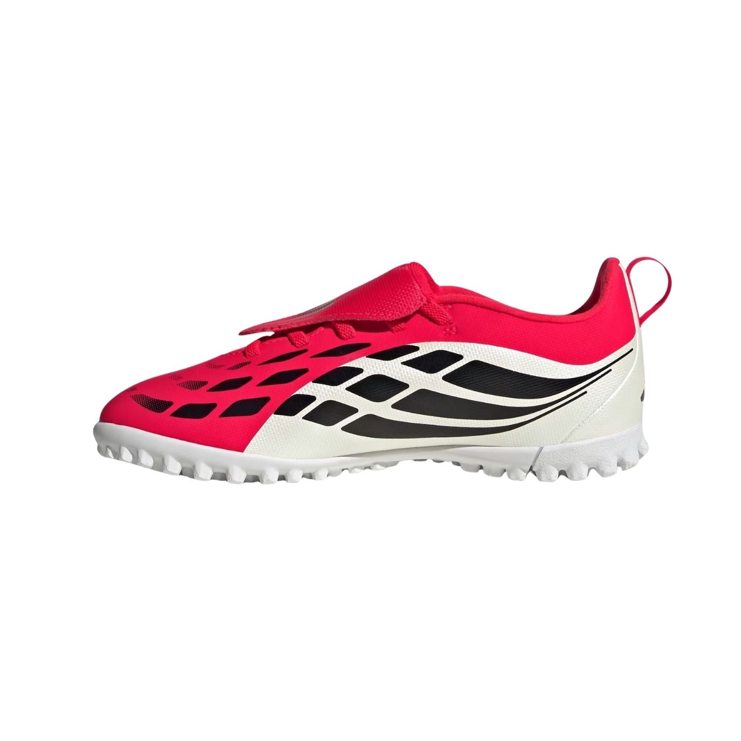 TACOS PARA PASTO SINTÉTICO FUTBOL ADIDAS PREDATOR CLUB VELCRO J NIÑO