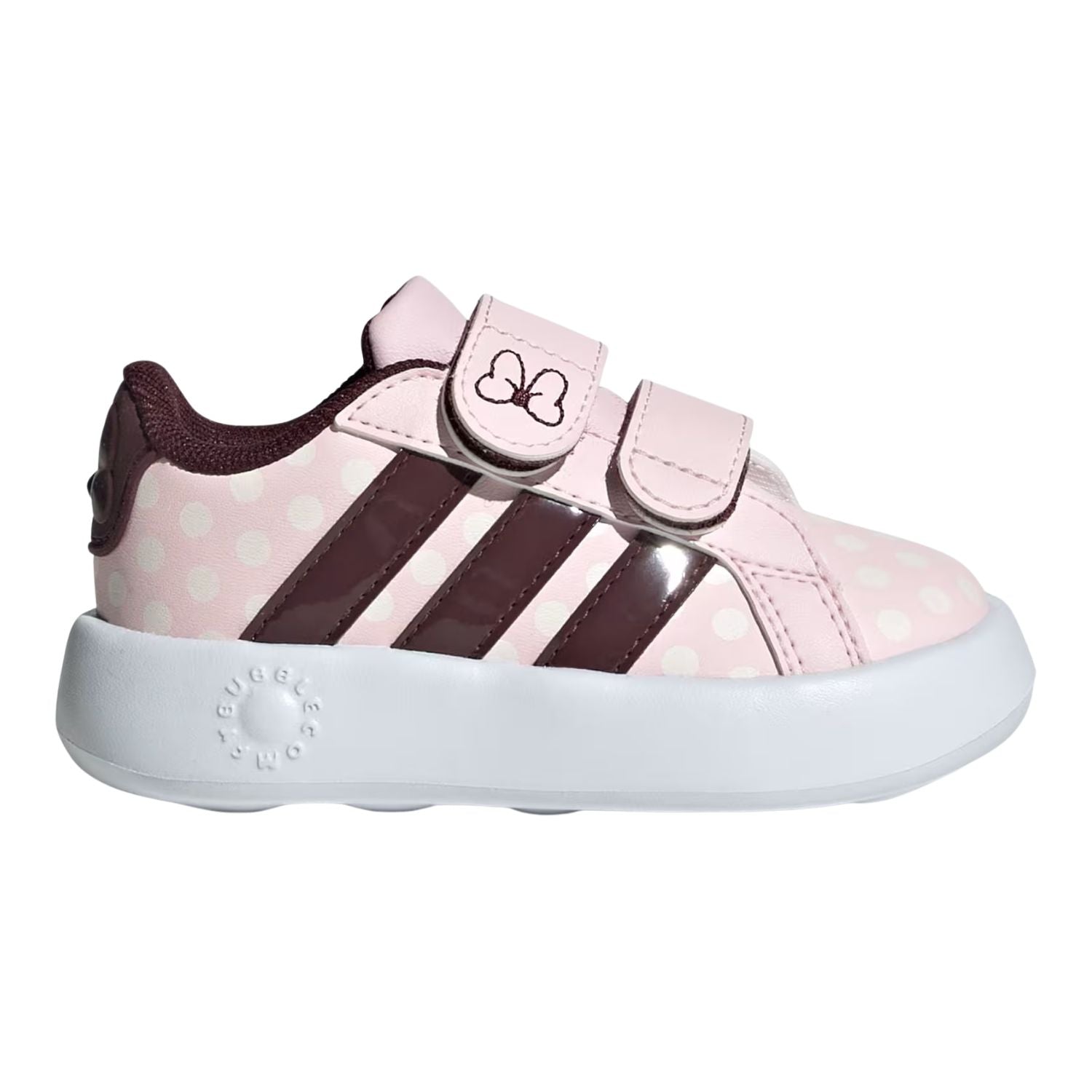 TENIS CASUAL ADIDAS GRANDCOURT MINNIE CON VELCRO NIÑO-1