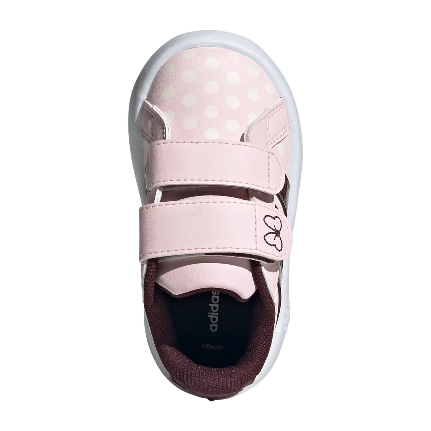 TENIS CASUAL ADIDAS GRANDCOURT MINNIE CON VELCRO NIÑO-5