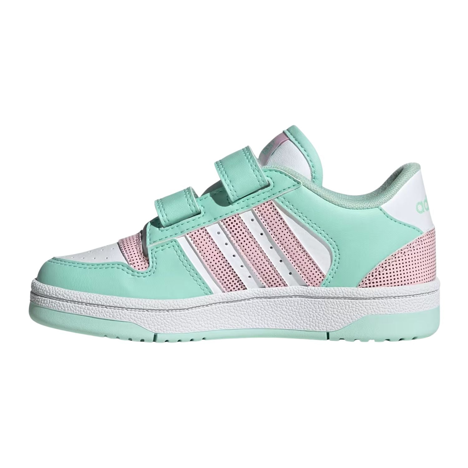 TENIS CASUAL ADIDAS BREAK START CON VELCRO NIÑO-2