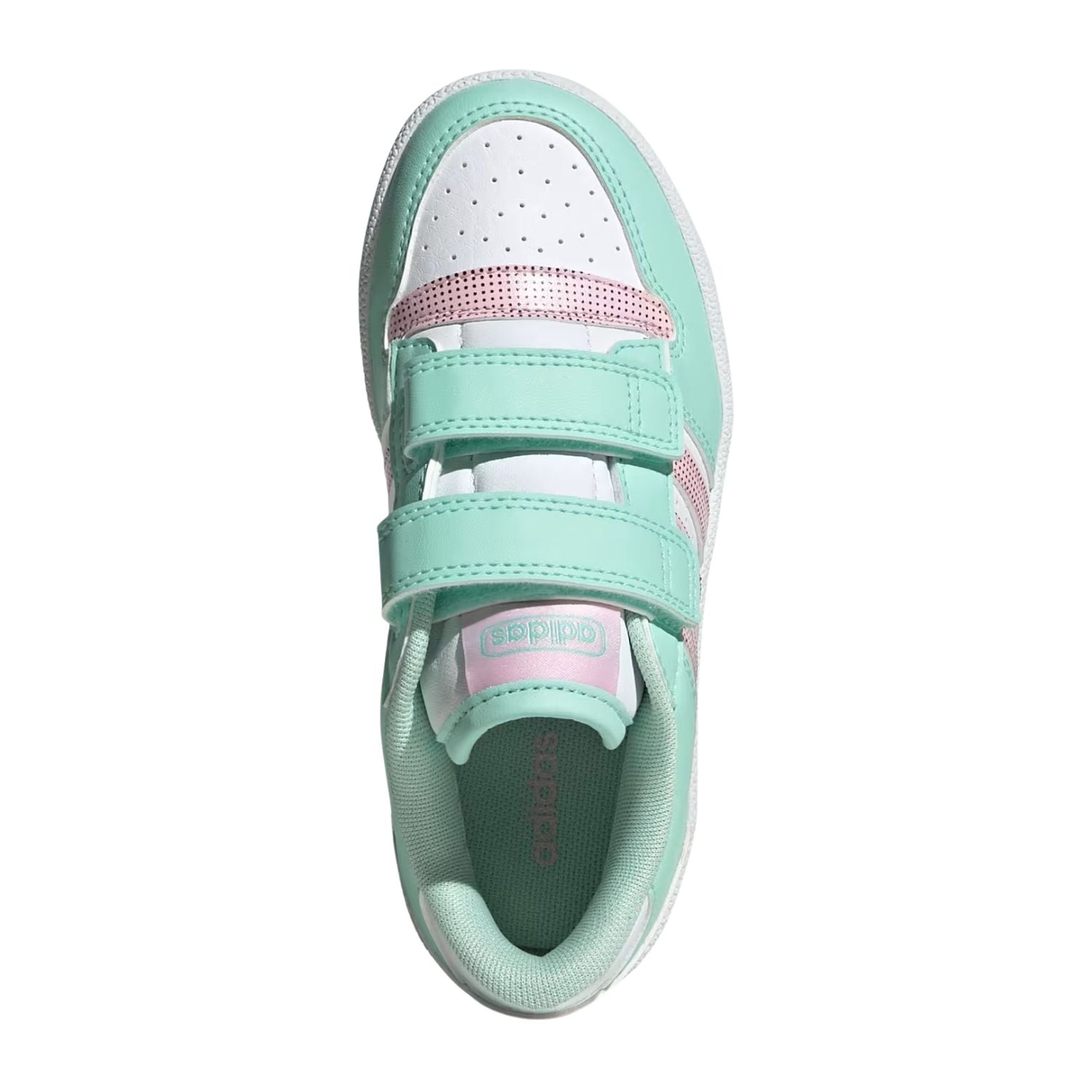 TENIS CASUAL ADIDAS BREAK START CON VELCRO NIÑO-4
