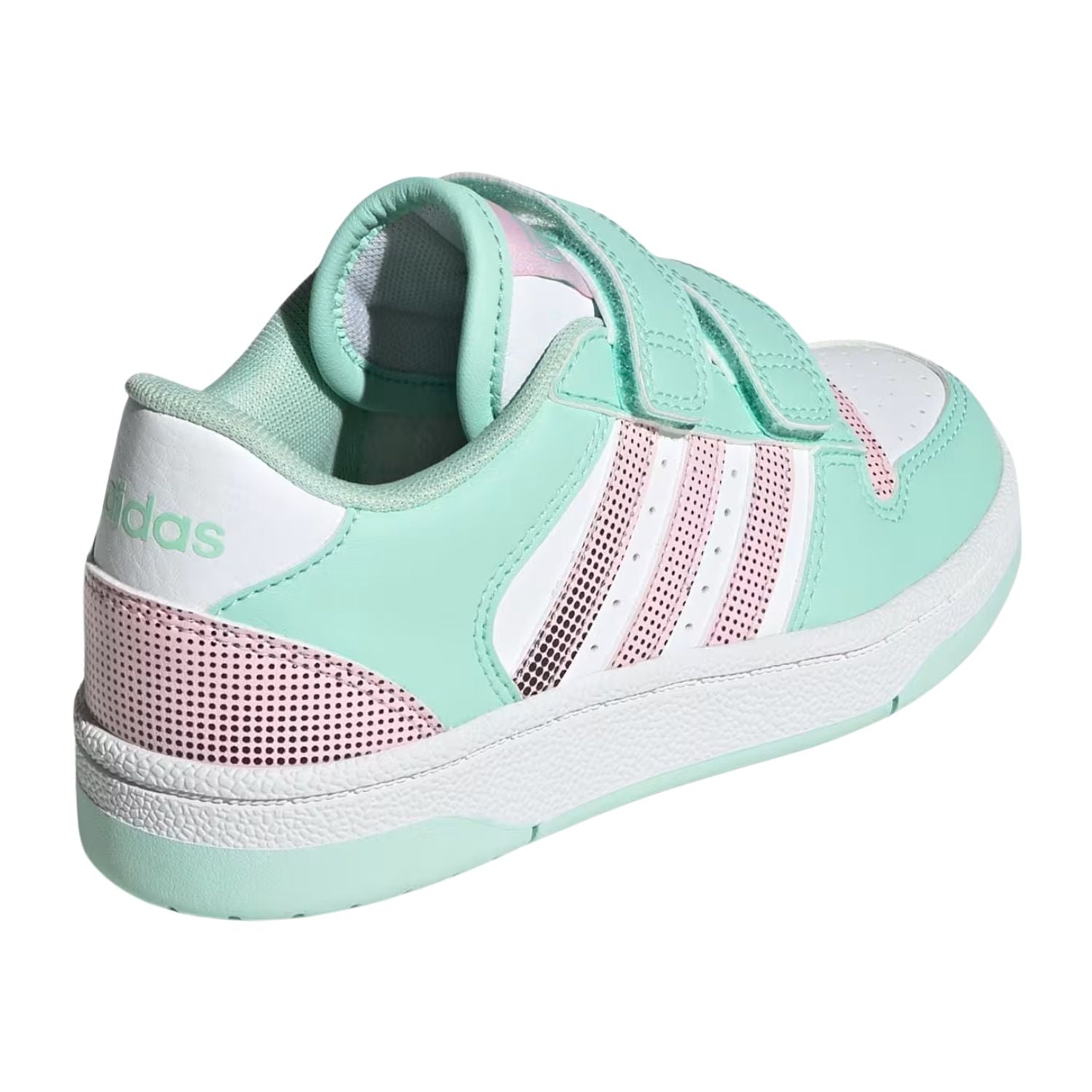 TENIS CASUAL ADIDAS BREAK START CON VELCRO NIÑO-5