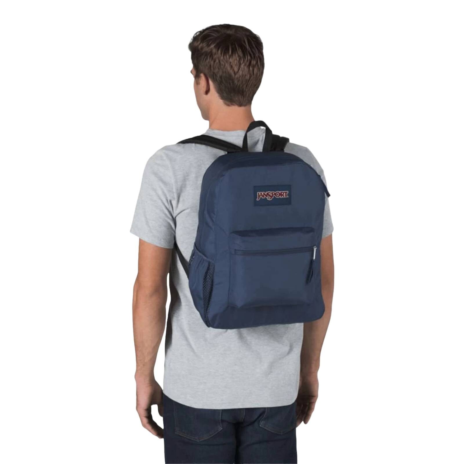 MOCHILA CASUAL JANSPORT AZUL UNISEX-4