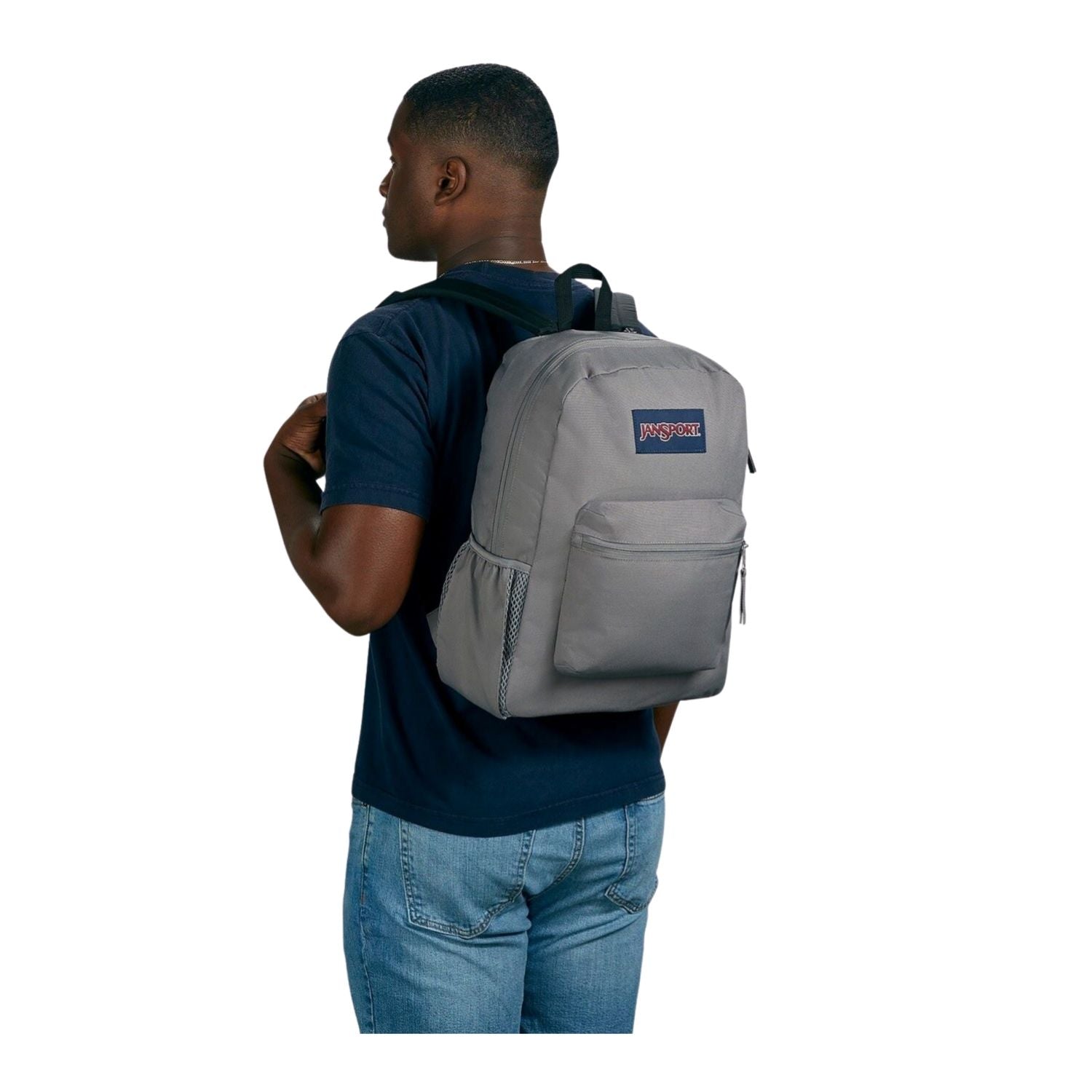 BACK PACK CASUAL GRIS JANSPORT UNISEX-6