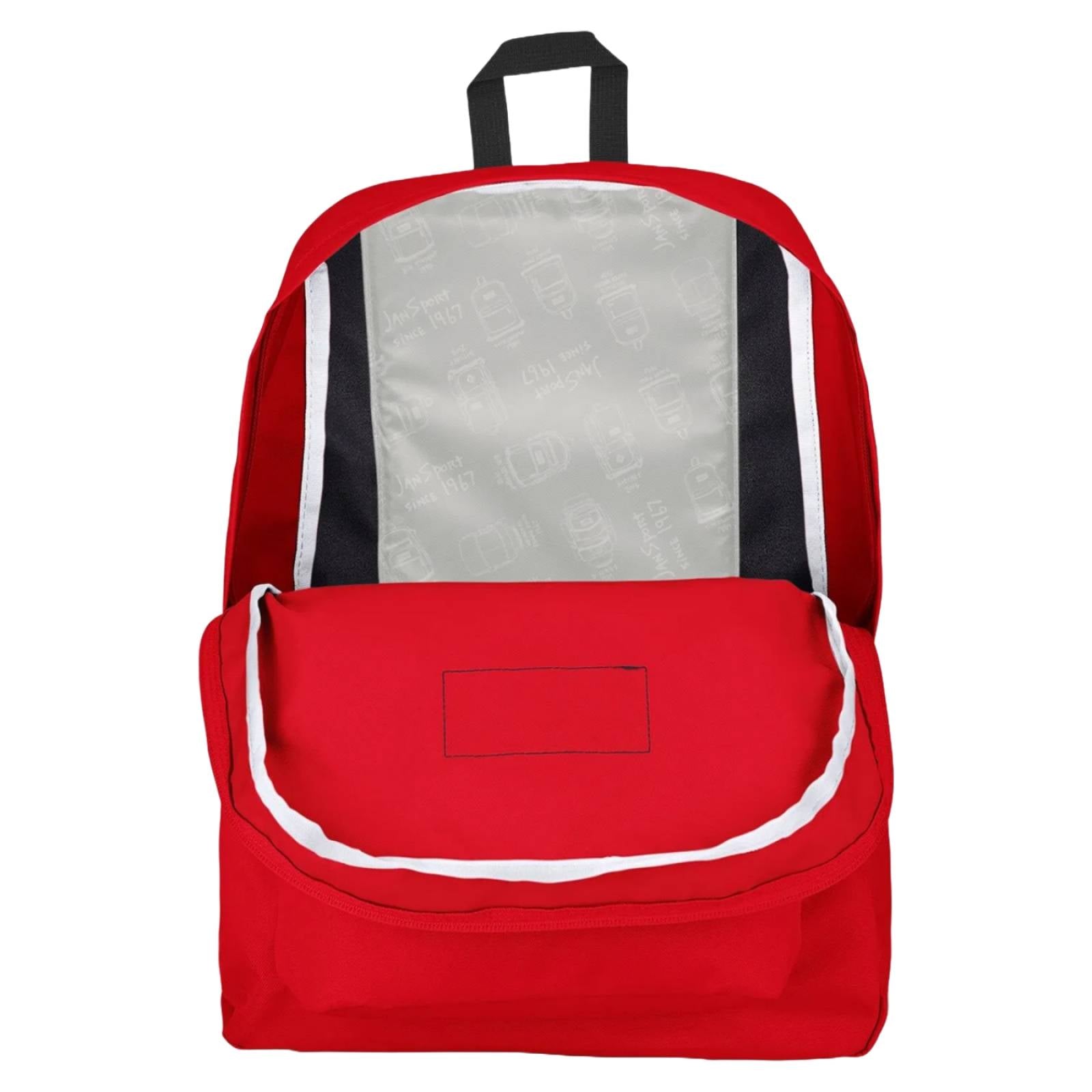 MOCHILA CASUAL JANSPORT ROJO UNISEX-3