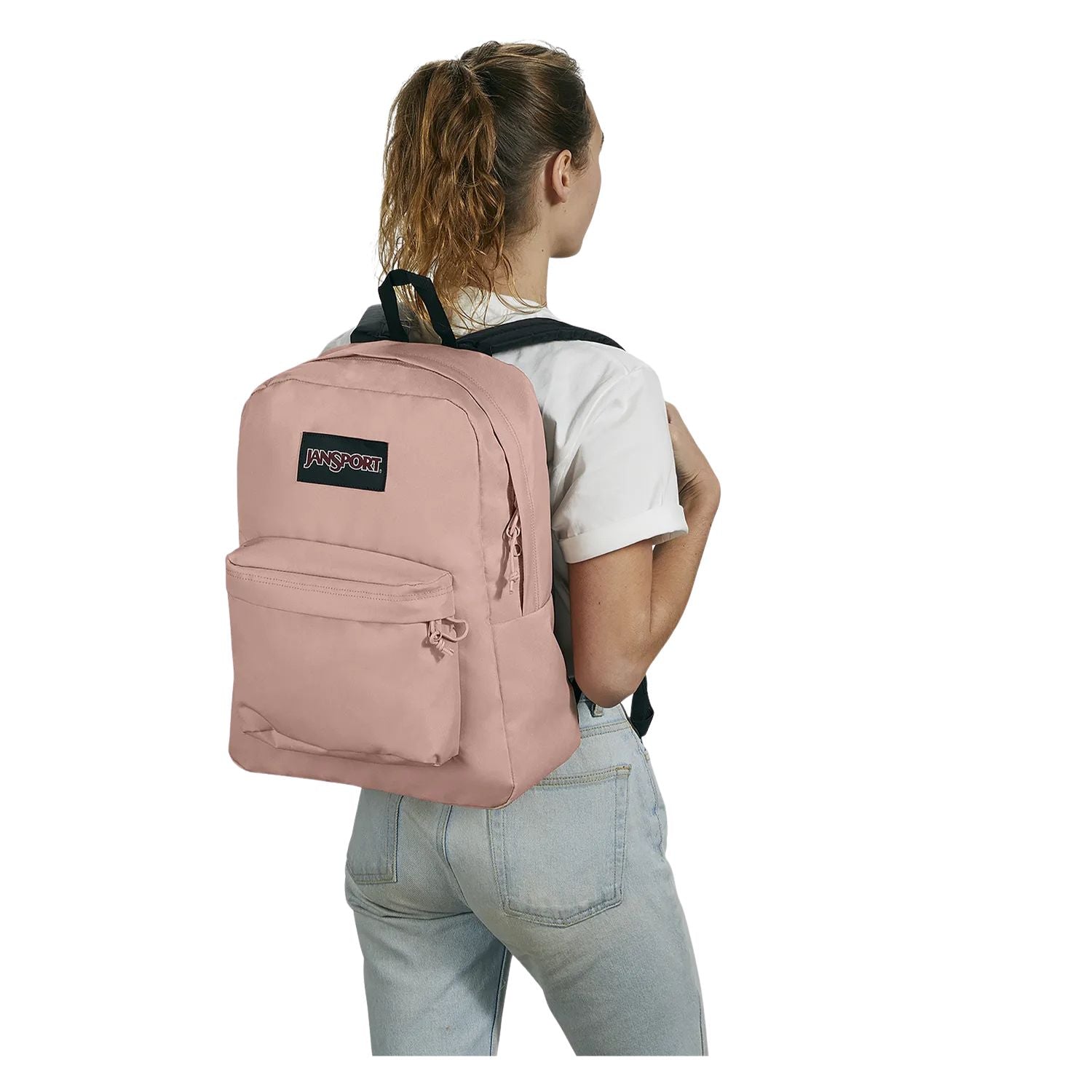 BACK PACK CASUAL ROSA JANSPORT UNISEX-6