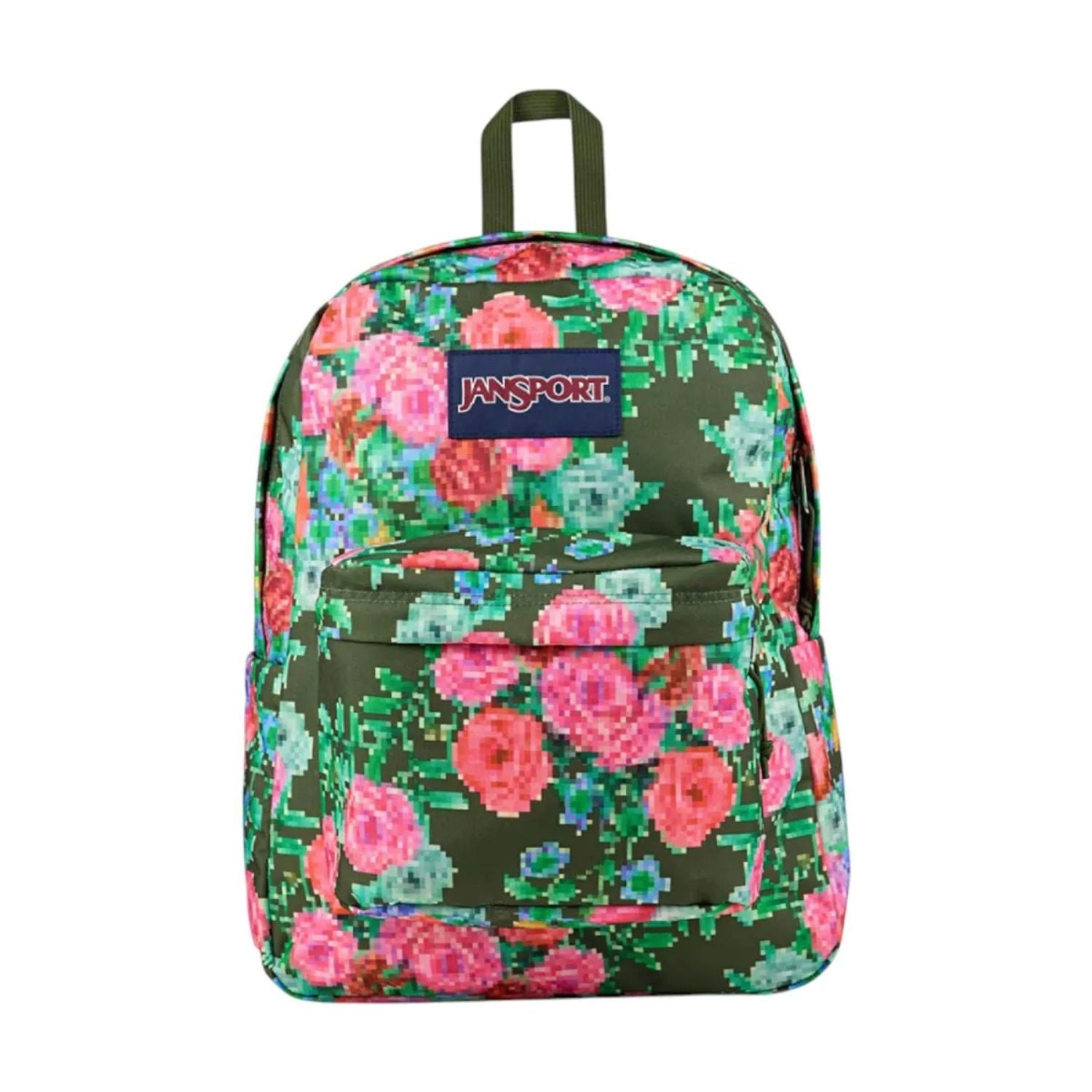 BACK PACK CASUAL VERDE JANSPORT UNISEX-1