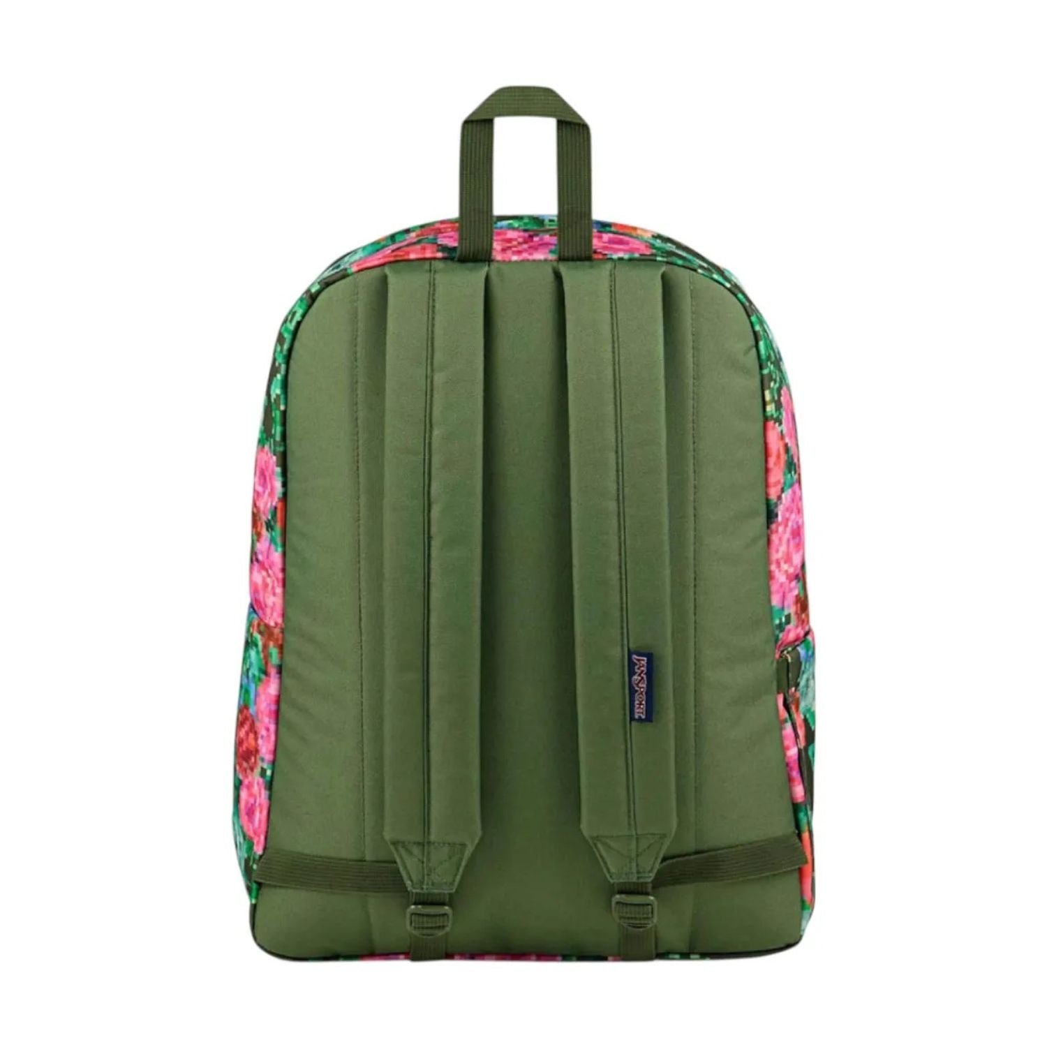 BACK PACK CASUAL VERDE JANSPORT UNISEX-2