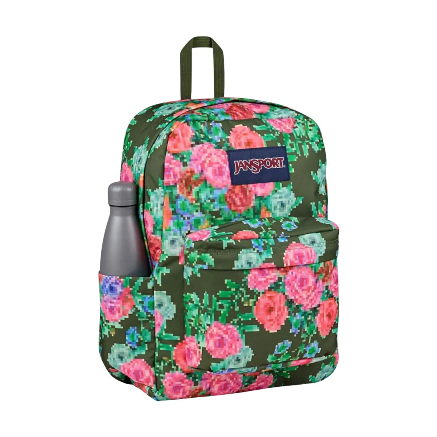 BACK PACK CASUAL VERDE JANSPORT UNISEX-3