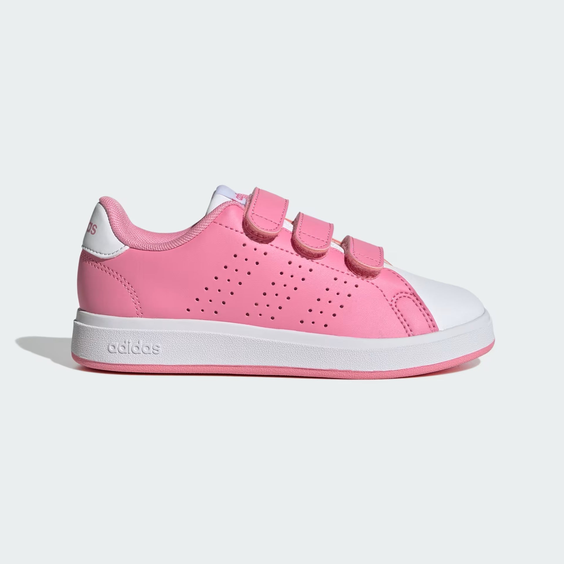 TENIS CASUAL ROSA ADIDAS NIÑO