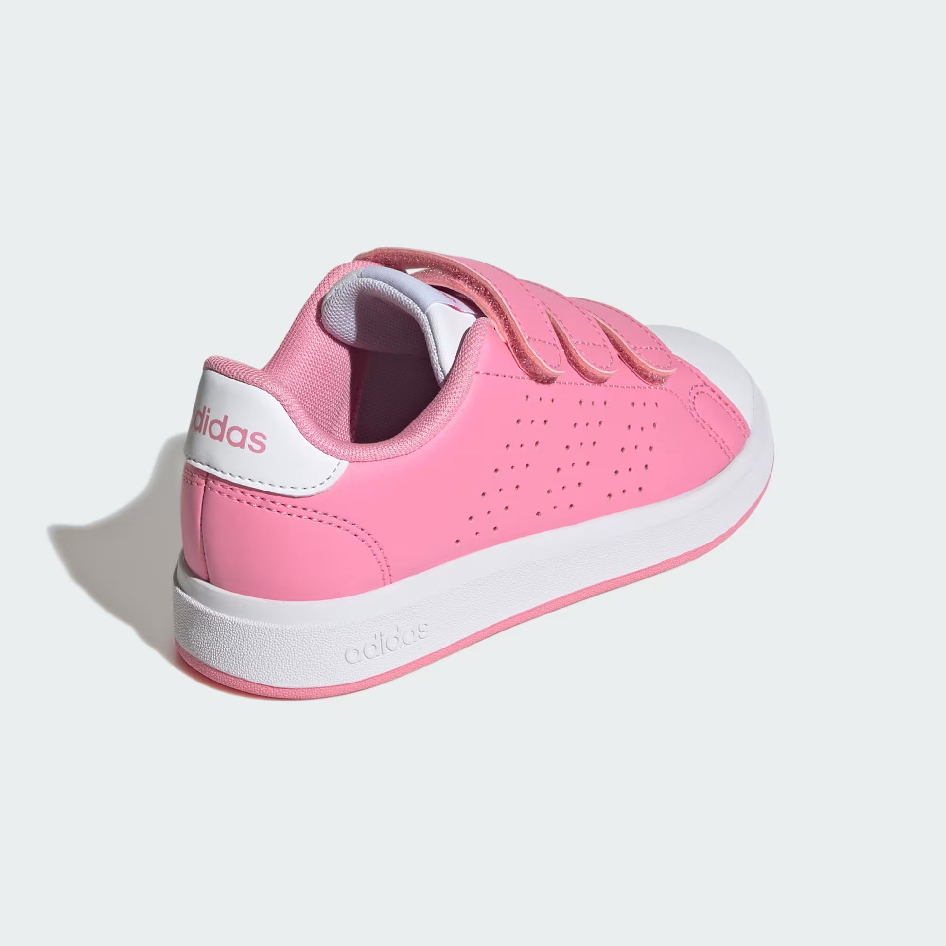 TENIS CASUAL ROSA ADIDAS NIÑO-6
