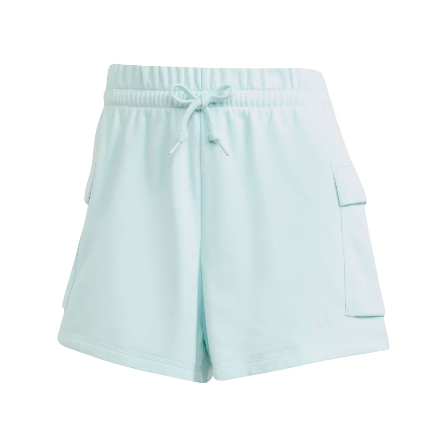 SHORT CASUAL AZUL ADIDAS MUJER-1