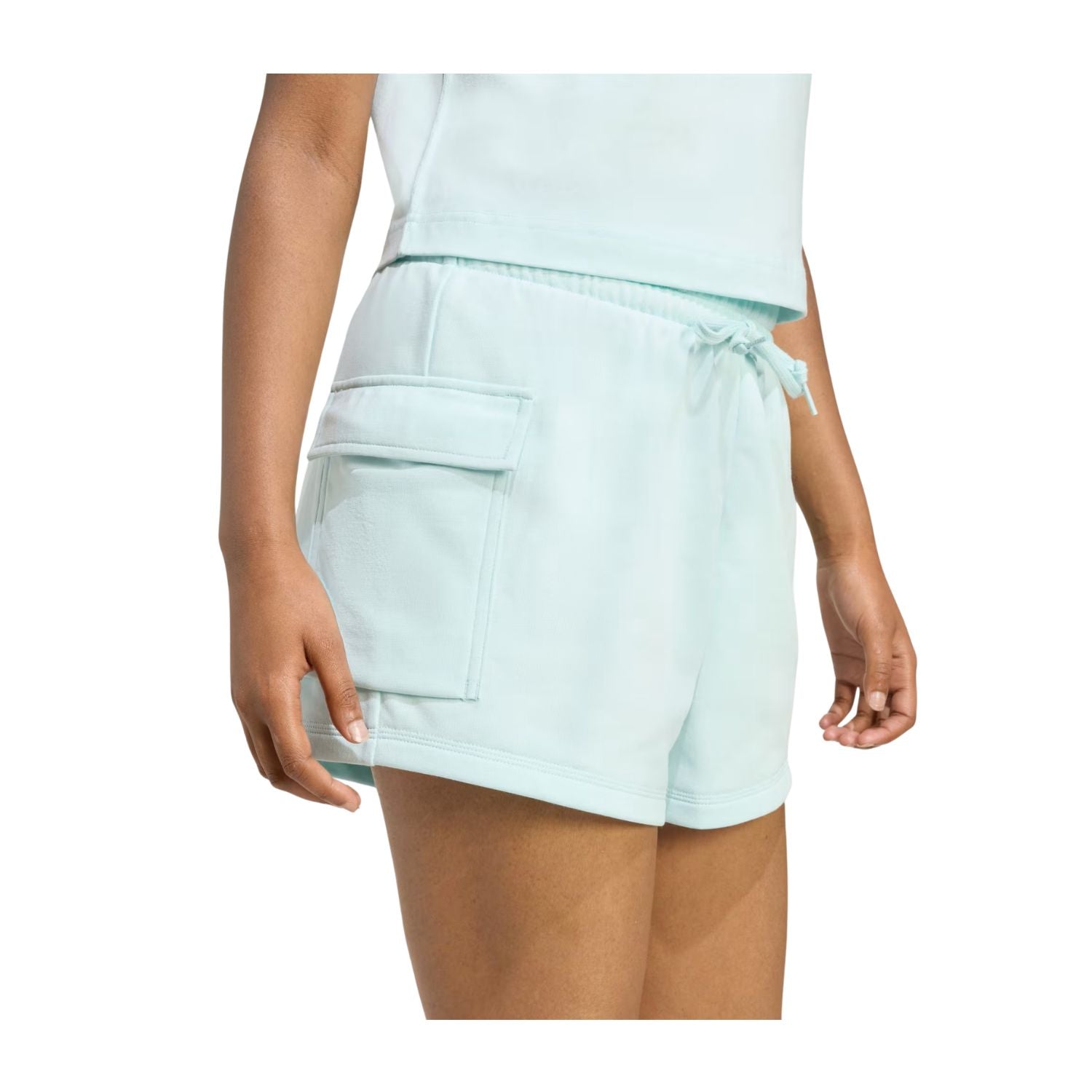 SHORT CASUAL AZUL ADIDAS MUJER