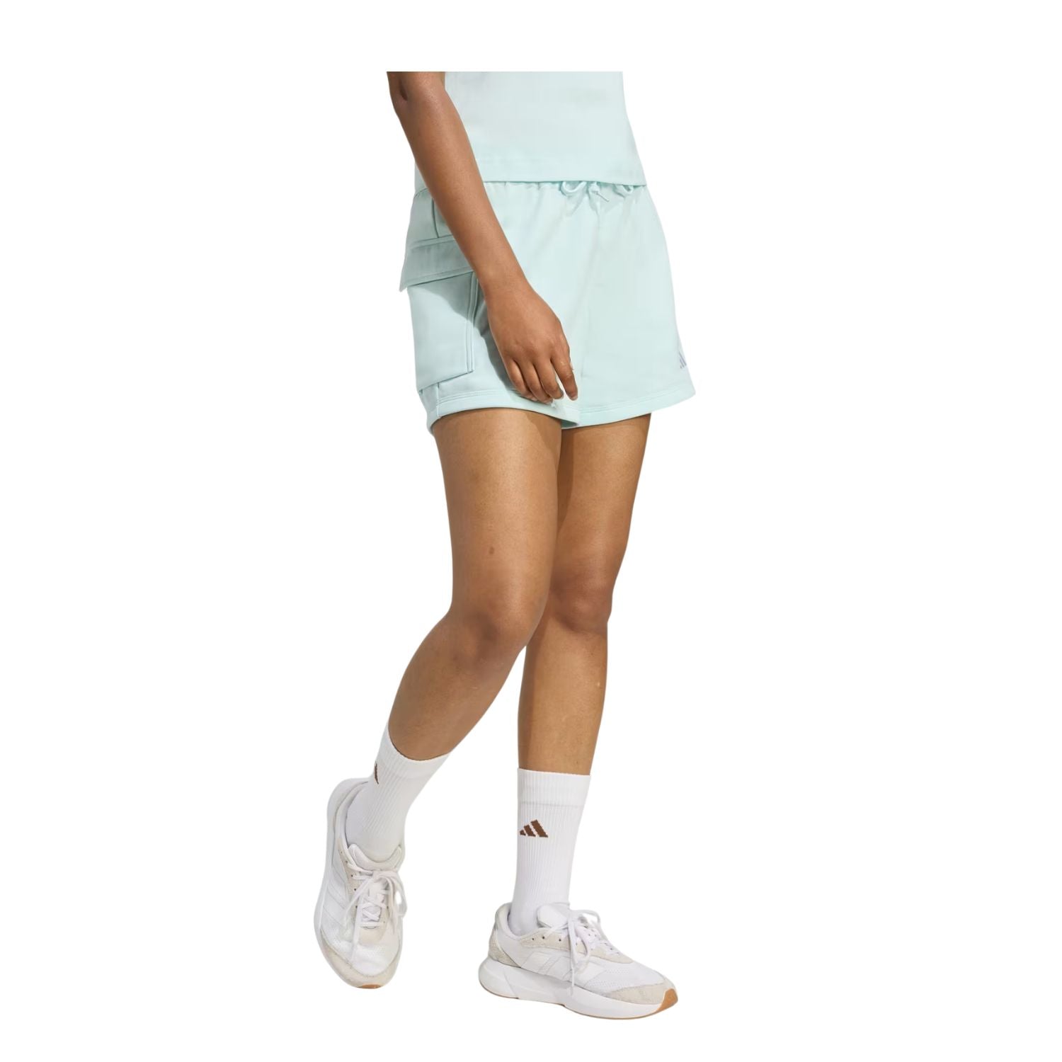 SHORT CASUAL AZUL ADIDAS MUJER-6