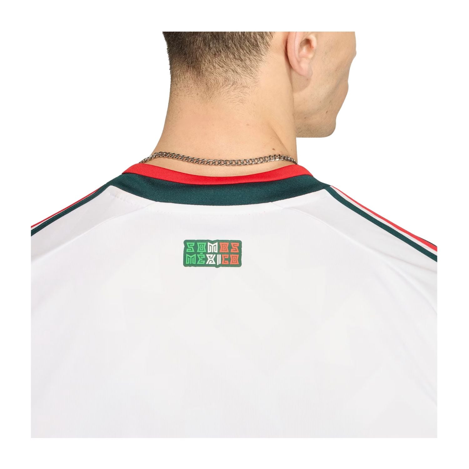 JERSEY VISITANTE SELECCIÓN MEXICANA MANGA CORTA 2026 BLANCO ADIDAS HOMBRE-3