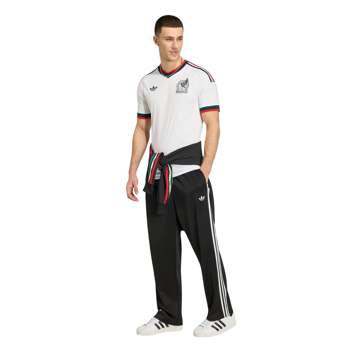 JERSEY VISITANTE SELECCIÓN MEXICANA MANGA CORTA 2026 BLANCO ADIDAS HOMBRE-6