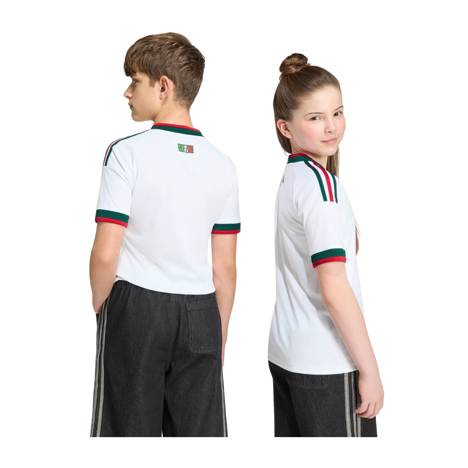 JERSEY VISITANTE SELECCIÓN MEXICANA MANGA CORTA 2026 BLANCO ADIDAS NIÑO-6