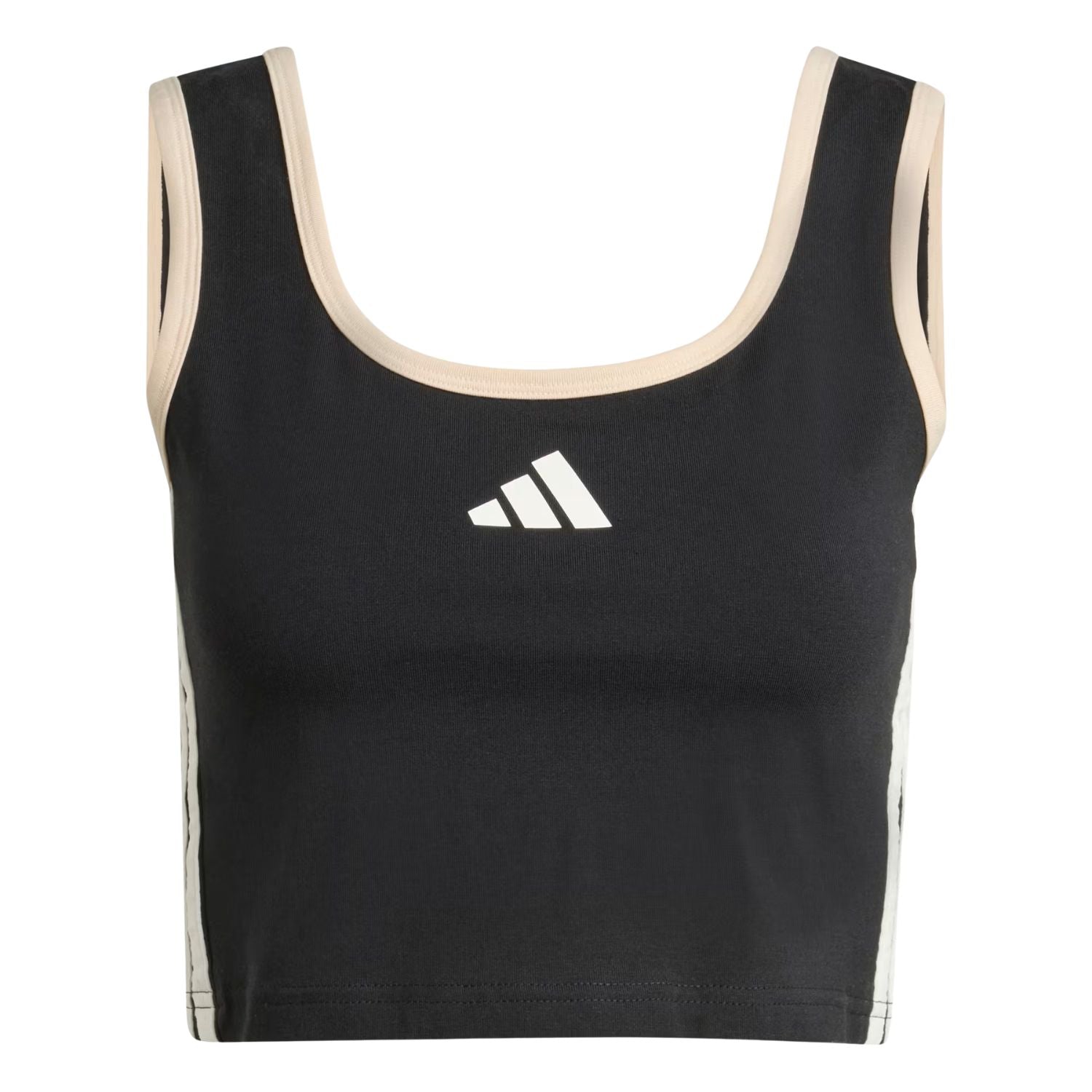 PLAYERA CASUAL NEGRO ADIDAS MUJER