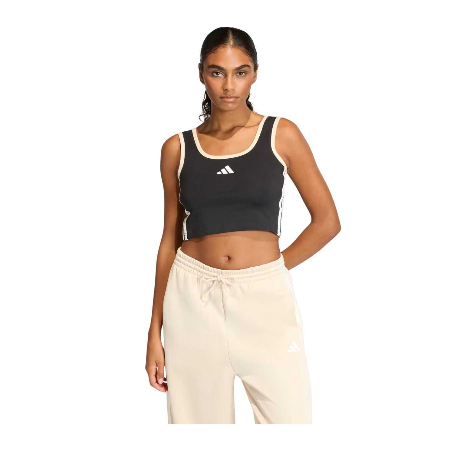 PLAYERA CASUAL NEGRO ADIDAS MUJER-4