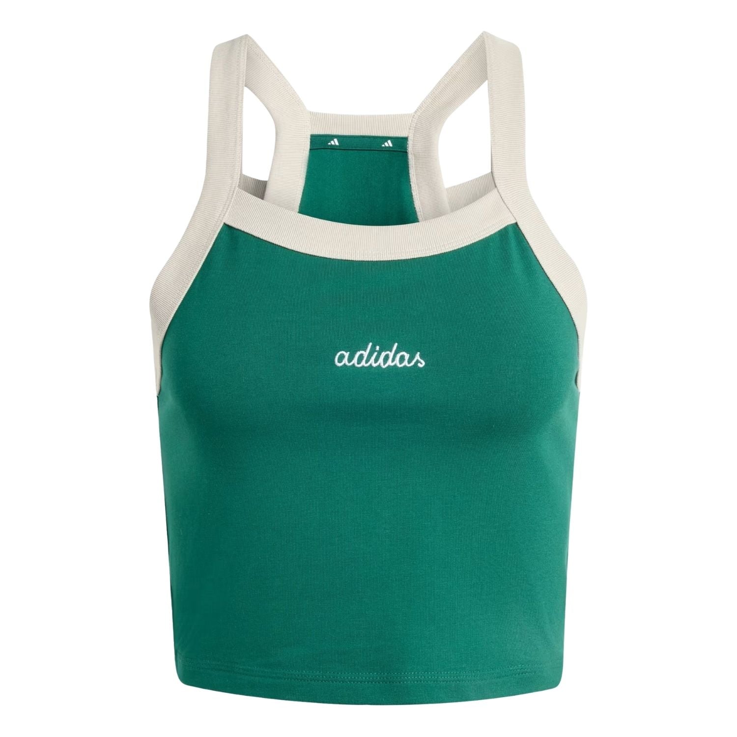 PLAYERA CASUAL VERDE ADIDAS MUJER
