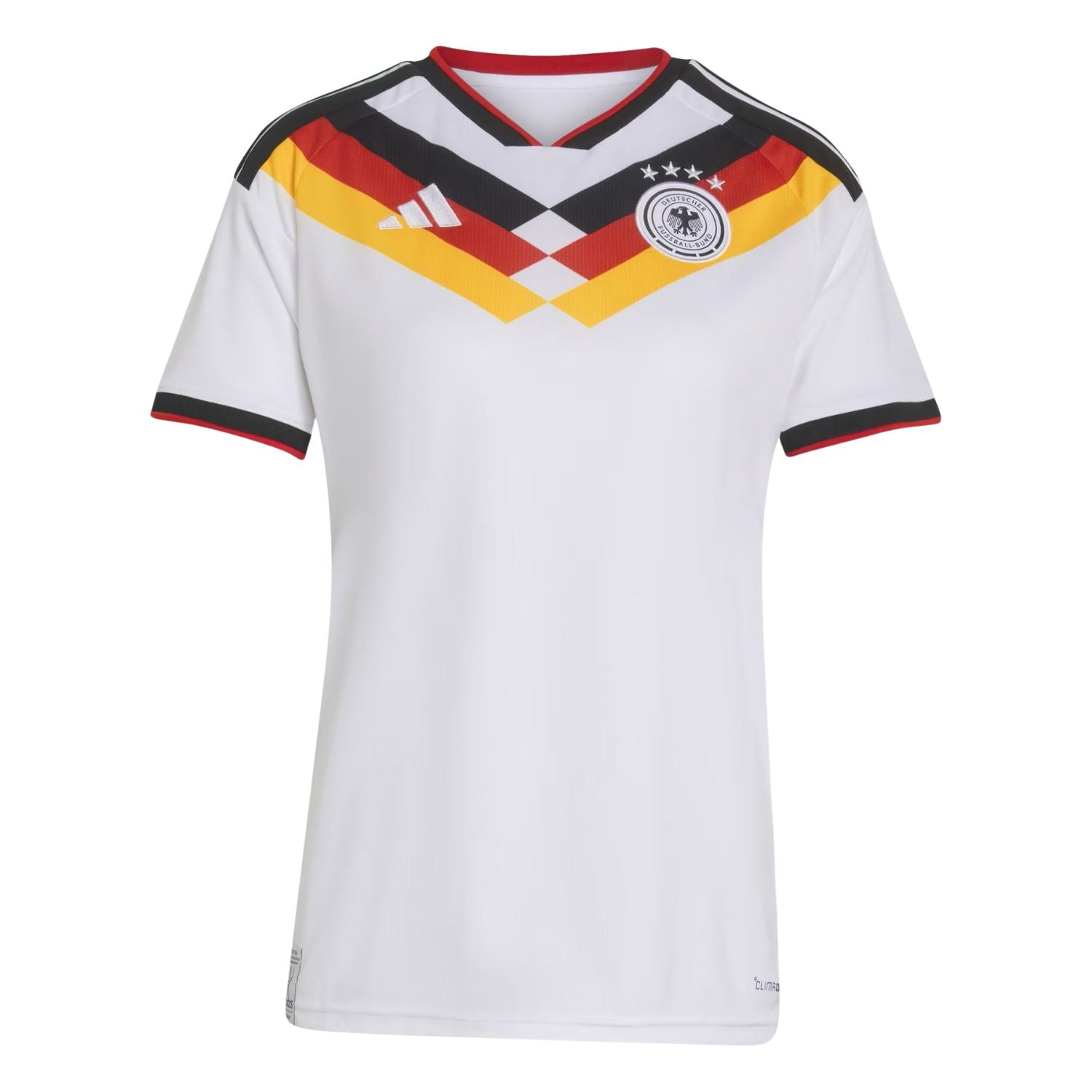 JERSEY LOCAL SELECCIÓN ALEMANIA MANGA CORTA 2026 BLANCO ADIDAS MUJER