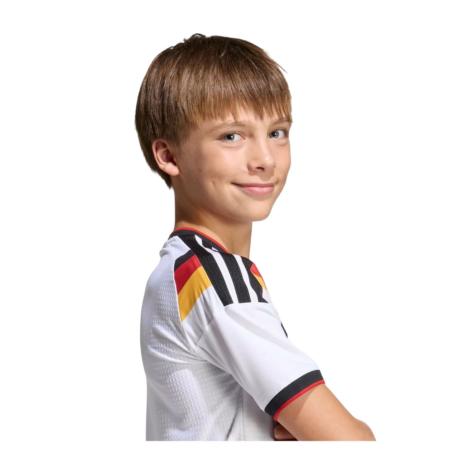 JERSEY LOCAL SELECCIÓN ALEMANIA MANGA CORTA 2026 BLANCO ADIDAS NIÑO-4