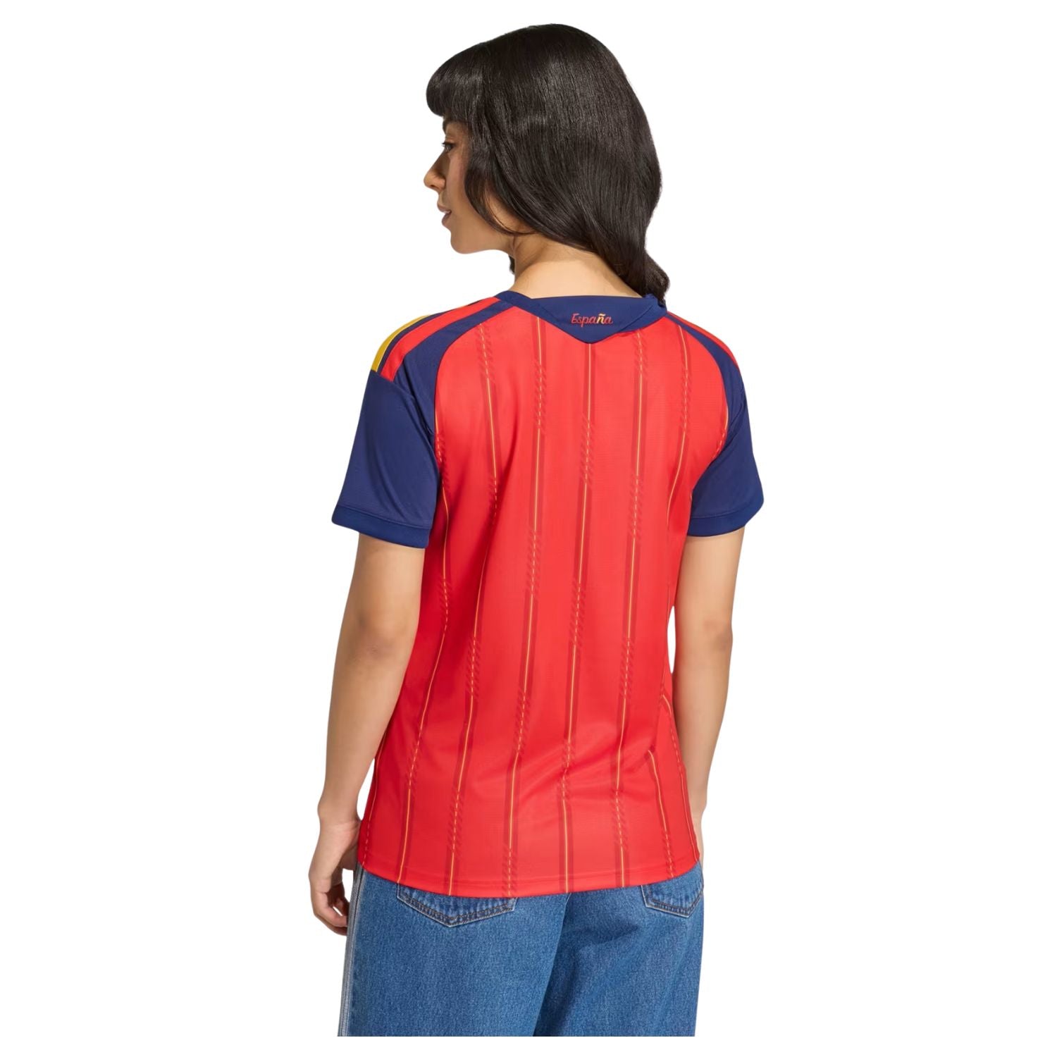 JERSEY LOCAL SELECCIÓN ESPAÑA MANGA CORTA 2026 ROJO ADIDAS MUJER-6