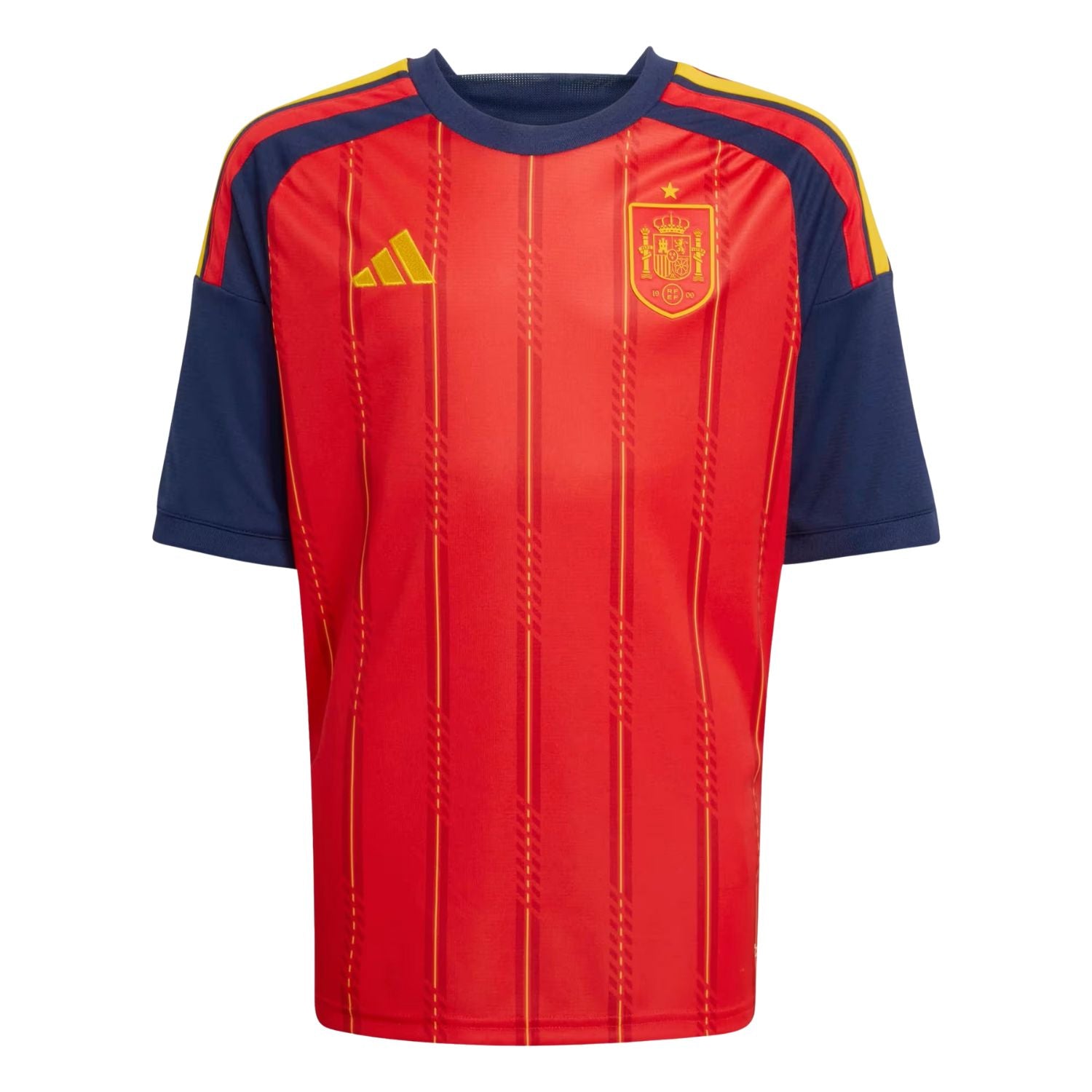 JERSEY LOCAL SELECCIÓN ESPAÑA MANGA CORTA 2026 ROJO ADIDAS NIÑO