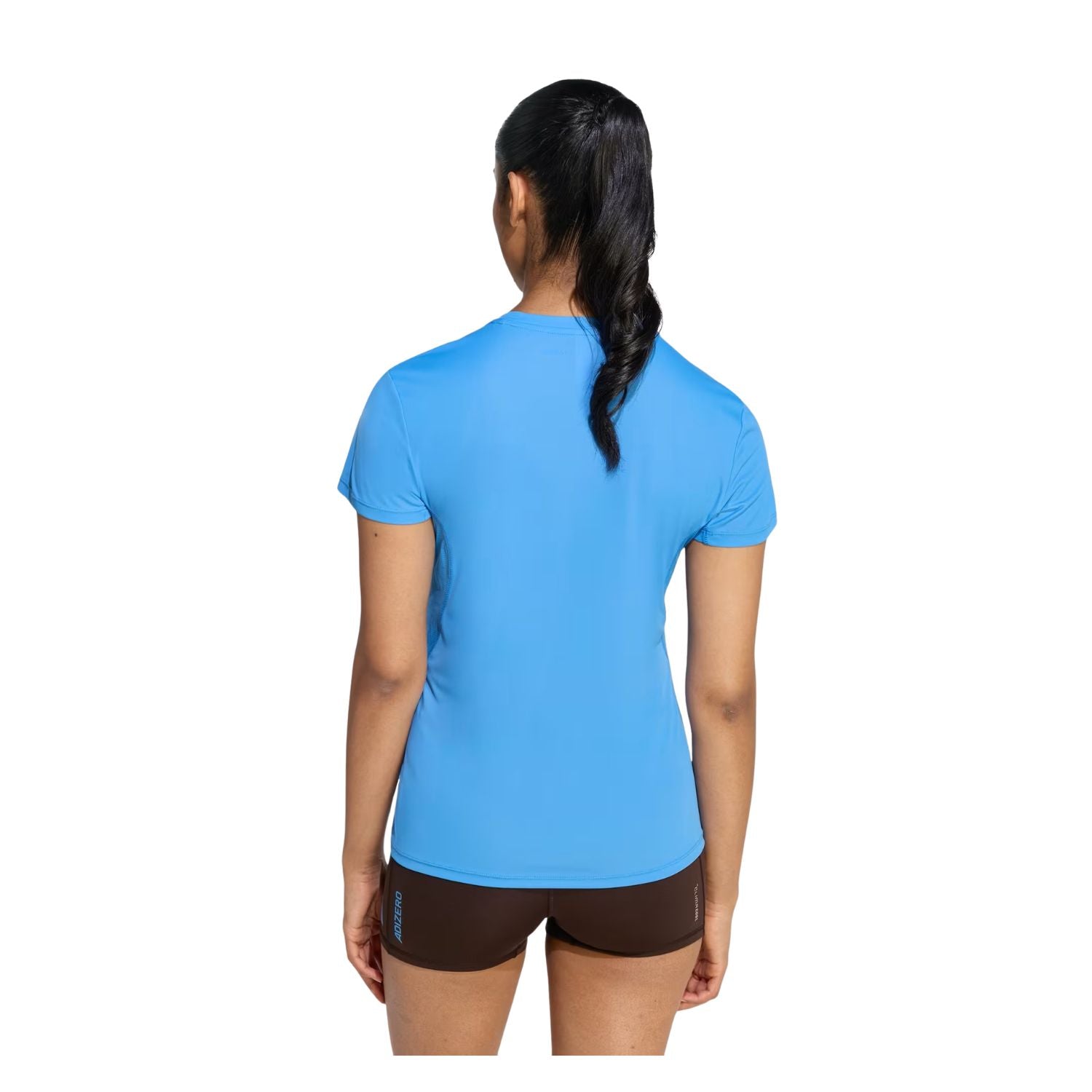 PLAYERA CORRER AZUL ADIDAS MUJER-5