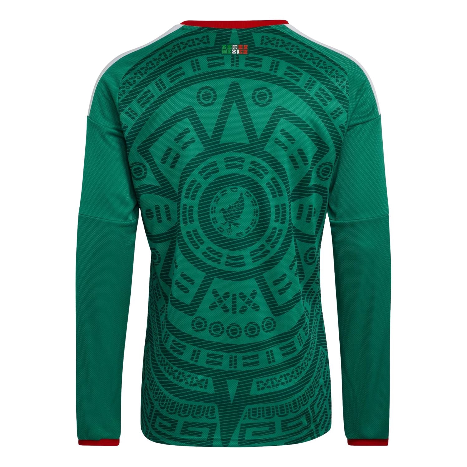 JERSEY LOCAL SELECCIÓN MEXICANA MANGA LARGA 2026 VERDE ADIDAS HOMBRE
