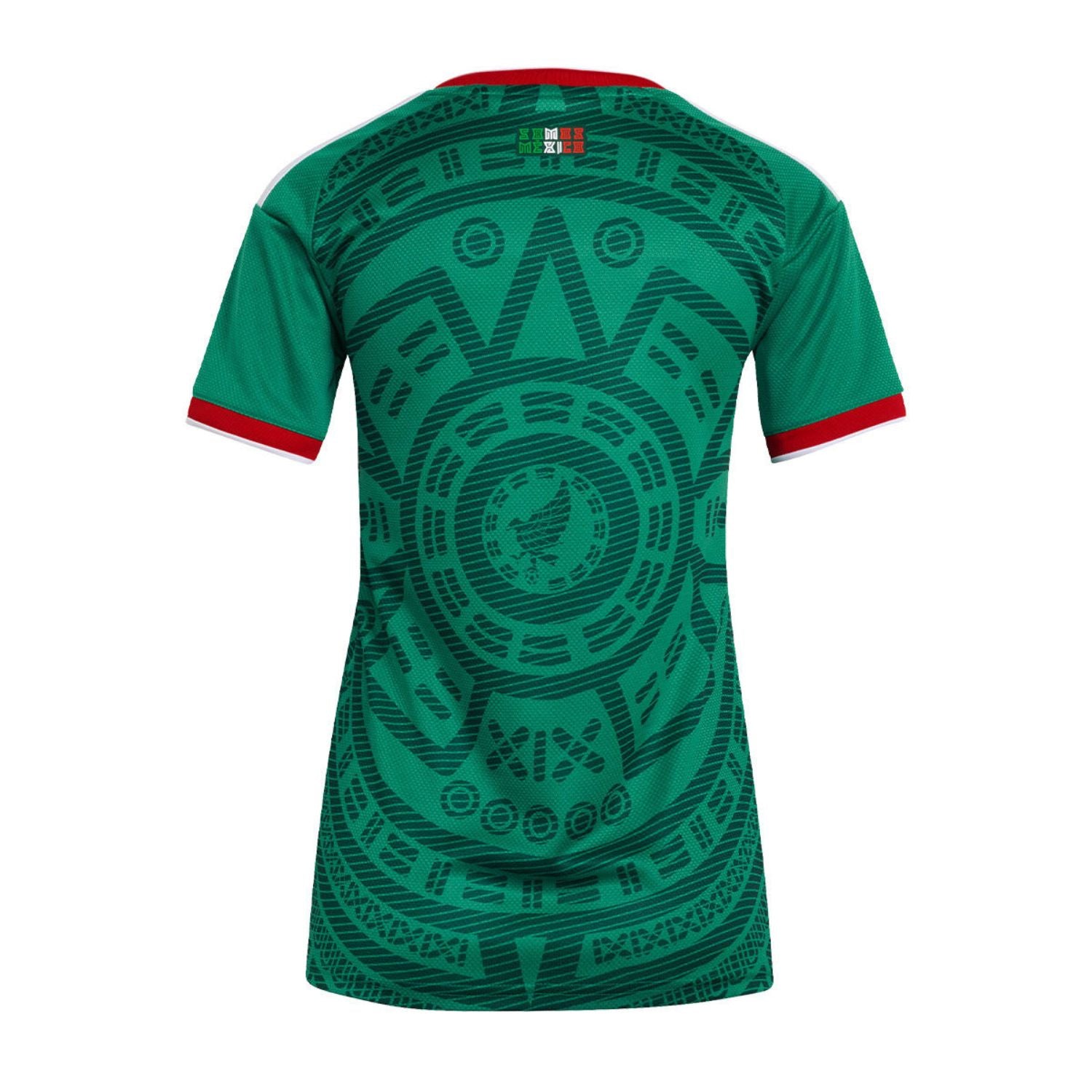 JERSEY LOCAL SELECCIÓN MEXICANA MANGA CORTA 2026 VERDE ADIDAS MUJER