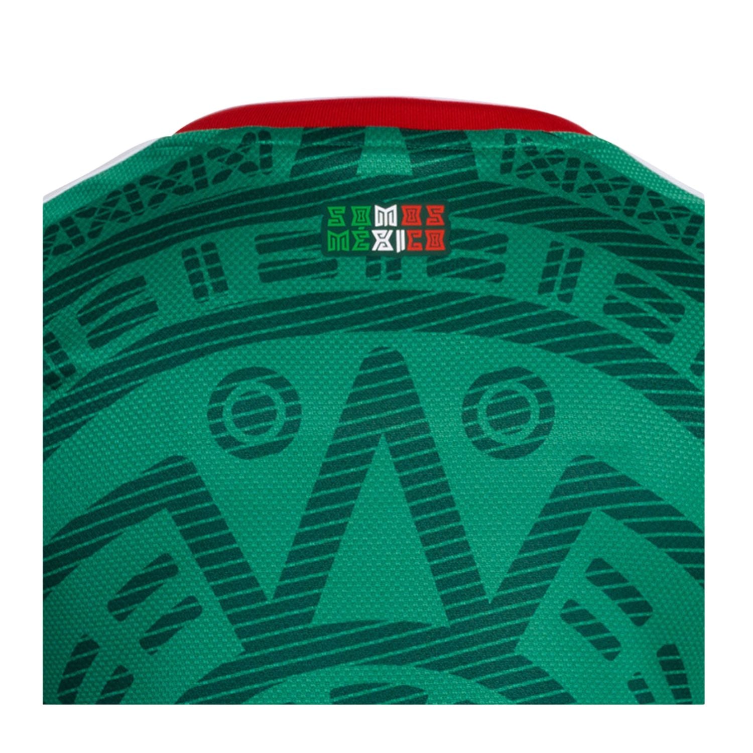 JERSEY LOCAL SELECCIÓN MEXICANA MANGA CORTA 2026 VERDE ADIDAS MUJER-5