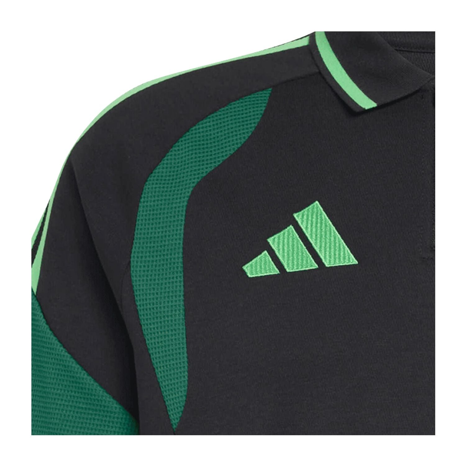 POLO FUTBOL NEGRO ADIDAS HOMBRE-3