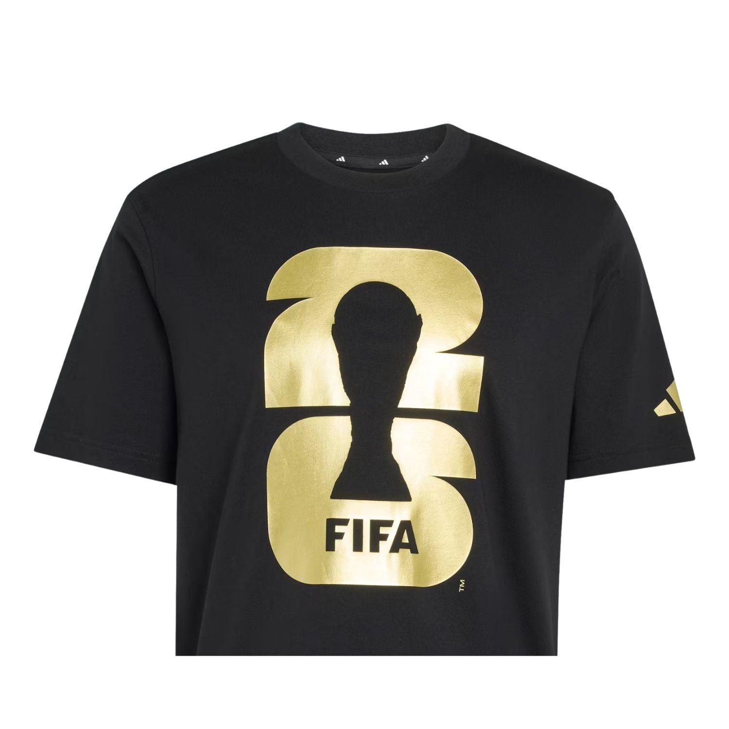 PLAYERA FUTBOL NEGRO ADIDAS HOMBRE